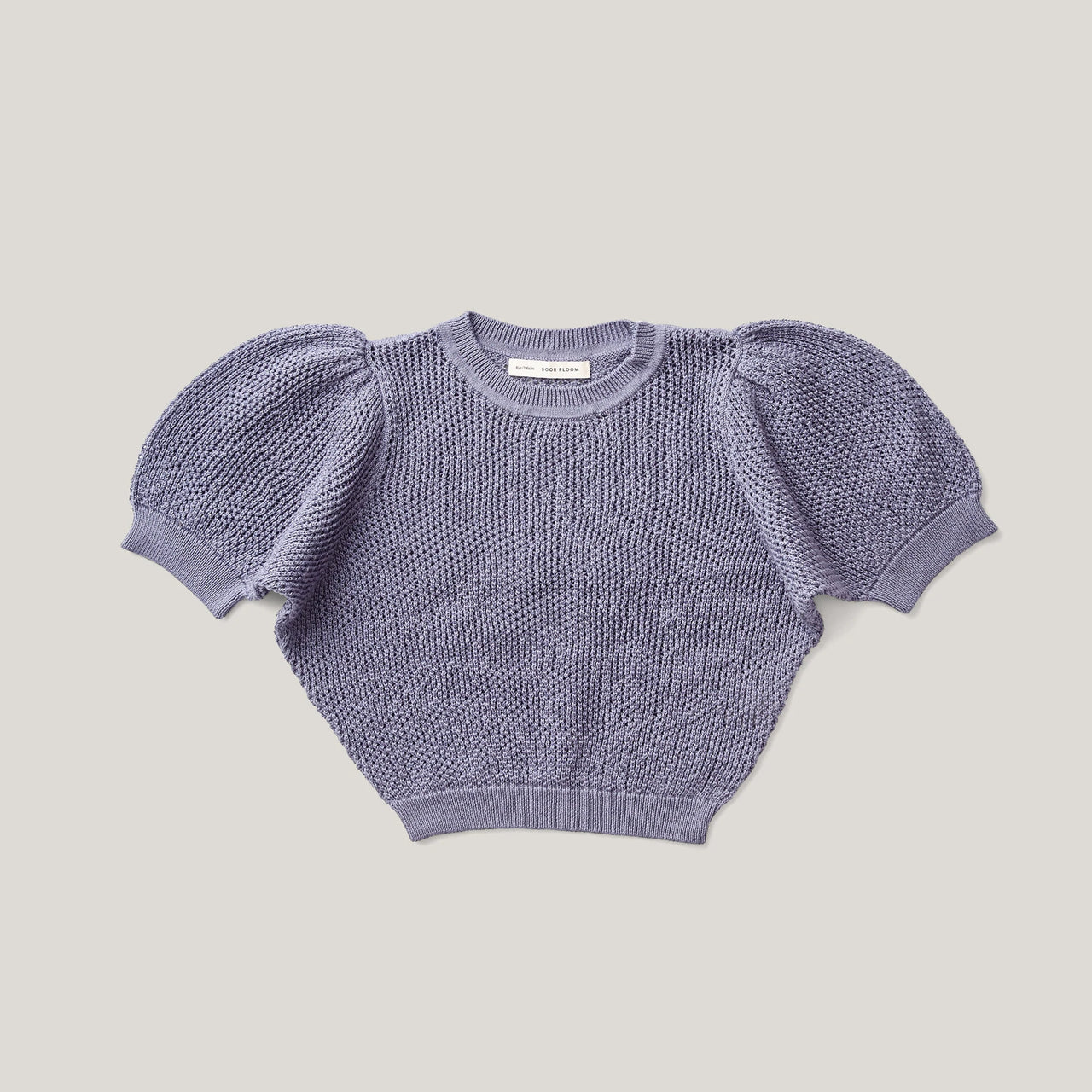 MIMI KNIT TOP - BLUET
