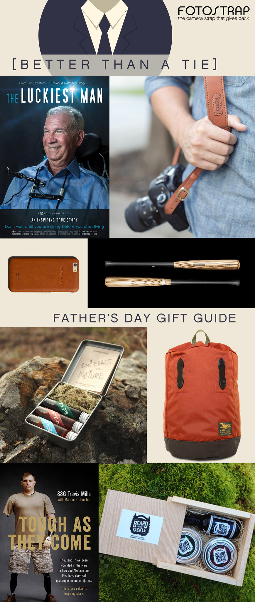 Better than a Tie Father's Day Gift Guide | FOTO Blog