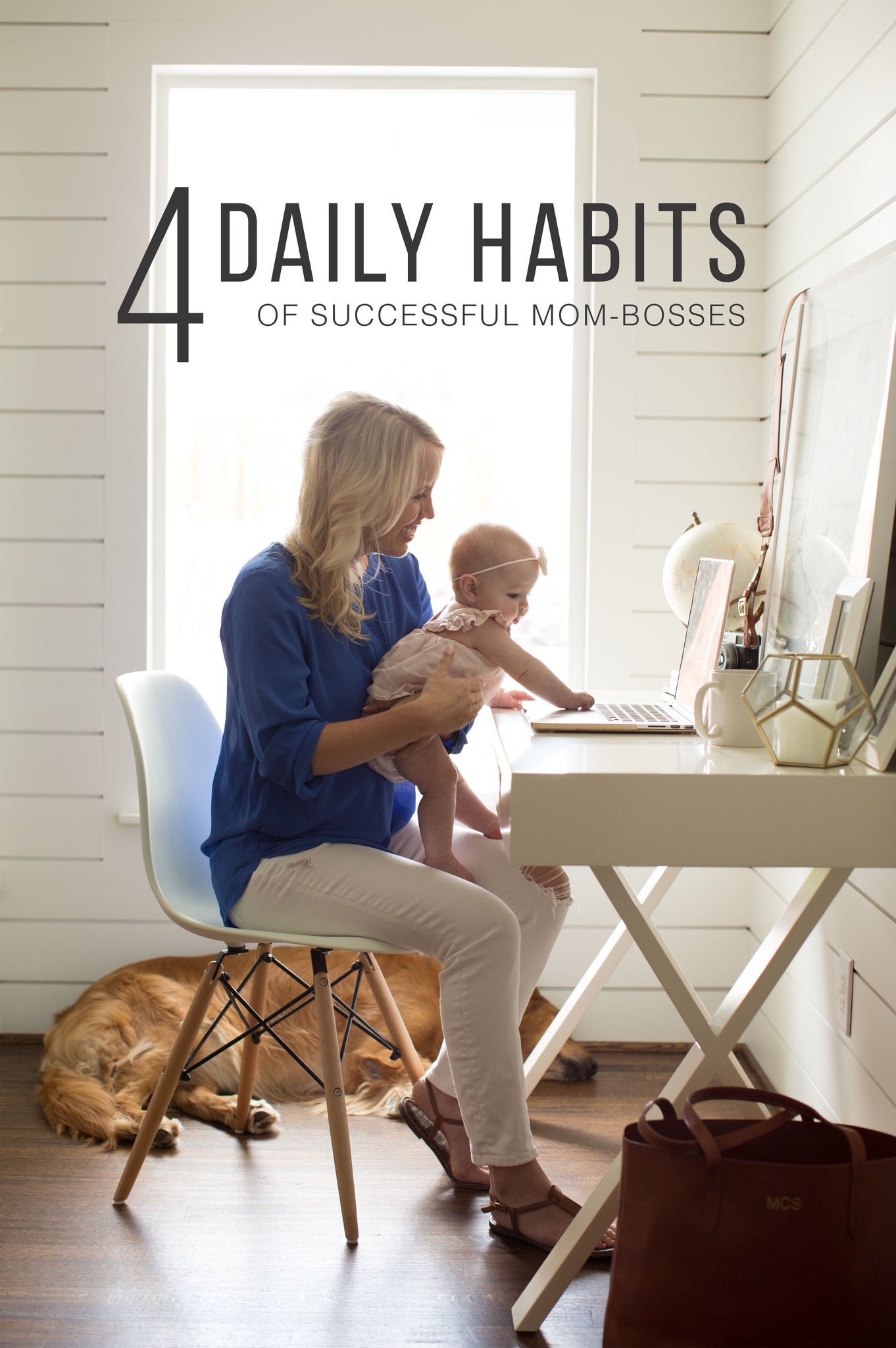 As an encouragement to all our fellow working moms out there, we have outlined 4 daily habits to help you lead a more successful work/life balance and really have it all!