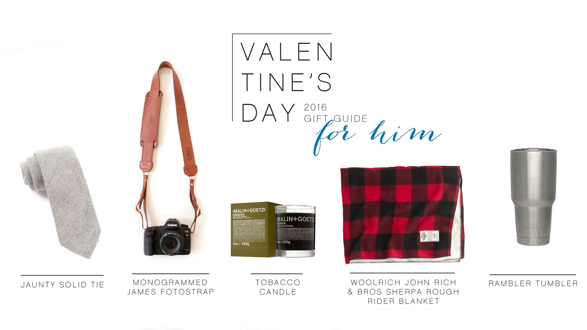 Valentine's Day Gift Guide: For Him | FOTO Blog