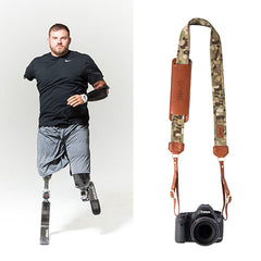 The Travis Fotostrap is named after SSG Travis Mills, from the Fotolanthropy award-winning documentary "Travis: A Soldier's Story". You can visit www.Fotolanthropy.com to watch Travis's, and more inspiring true stories of everyday heroes.