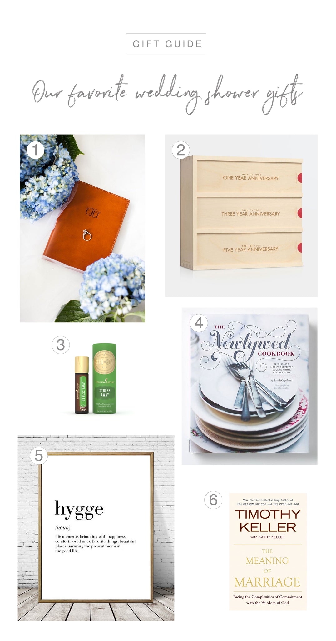 FOTO Blog | Our Favorite Wedding Shower Gifts Gift Guide!