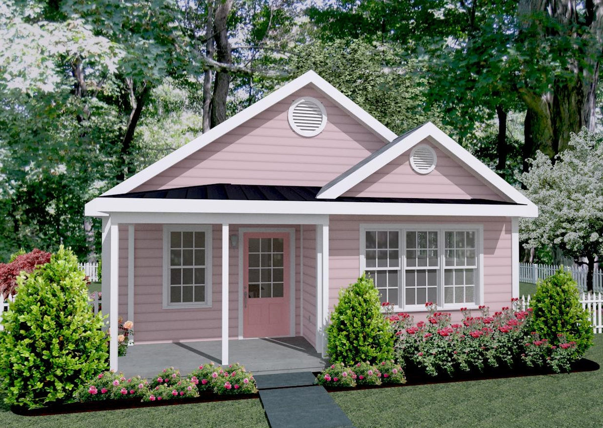 Tuckaway Cottages - Small House Design Plans Under 800 Square Feet ...