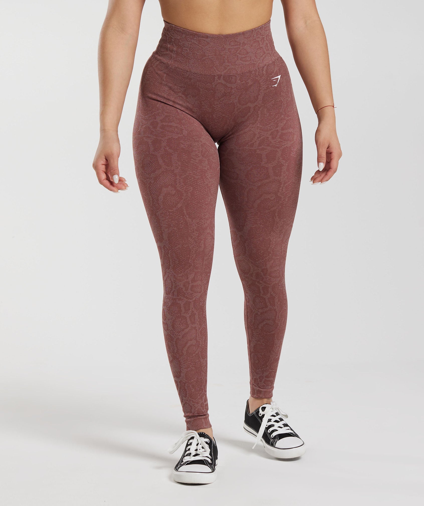 Gymshark Women's Adapt High Waist Fleck Seamless Leggings WC3 Pink