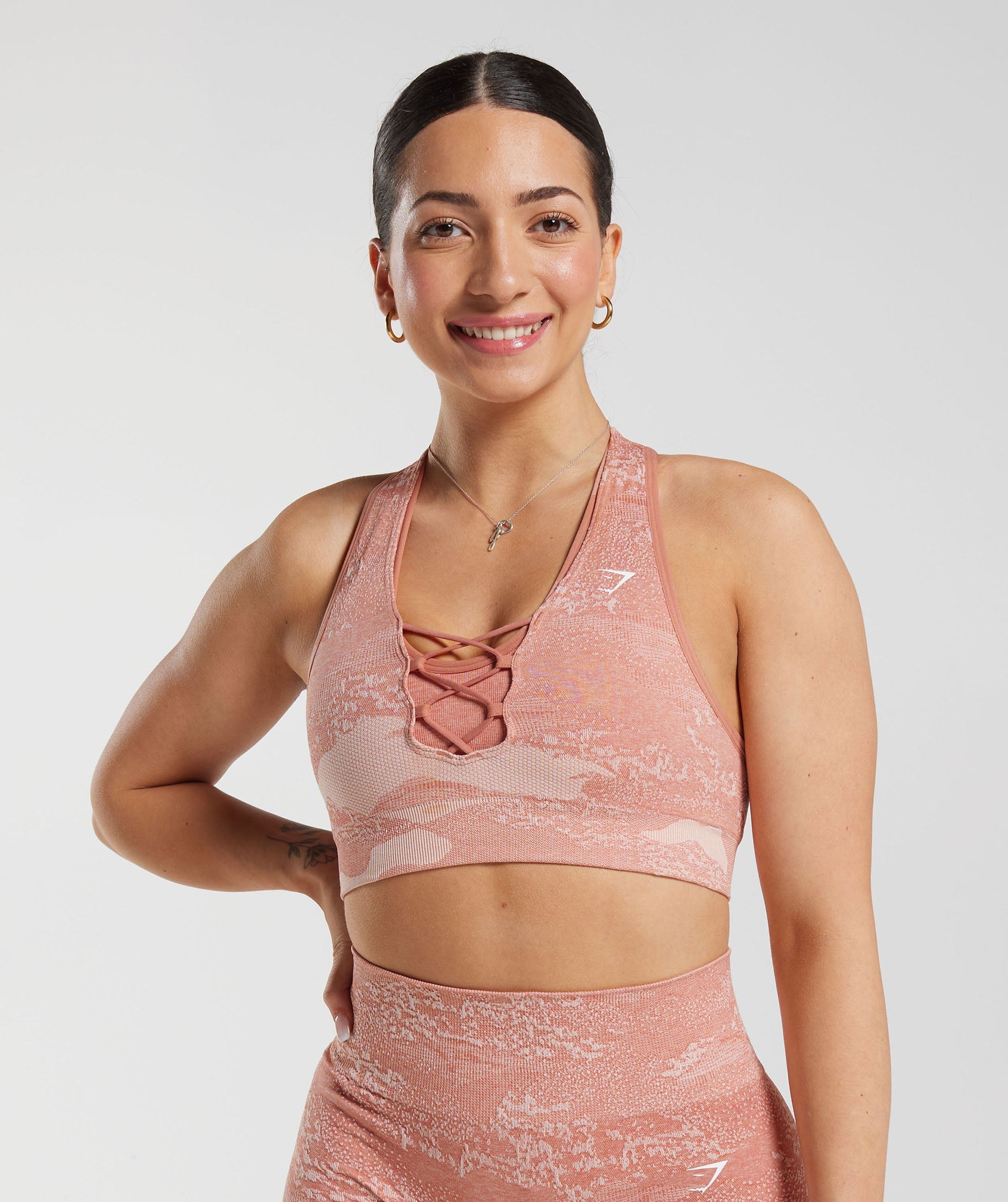 Adapt Camo Seamless Sports Bra