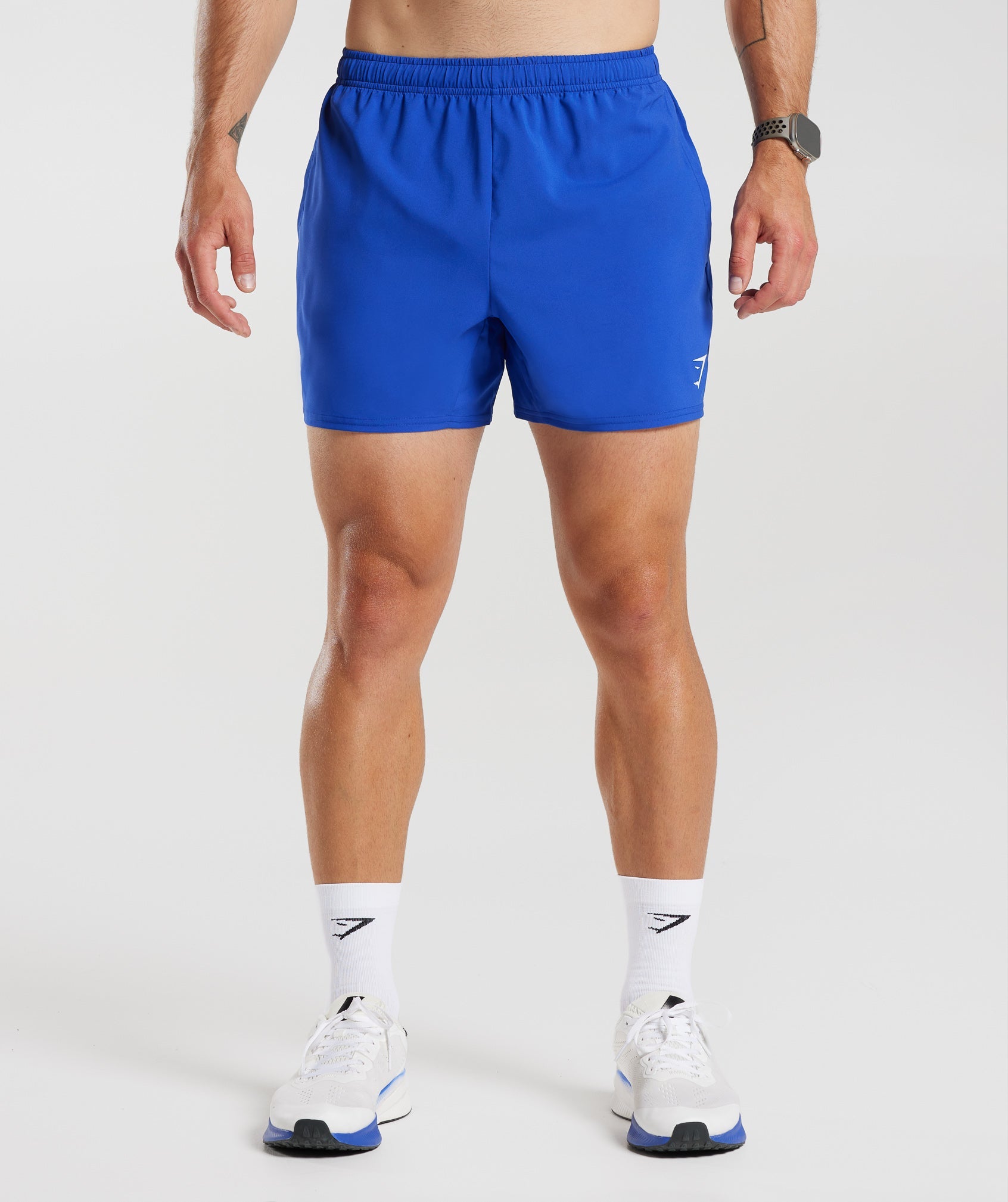 Gymshark Arrival 5 Shorts - Vintage Blue