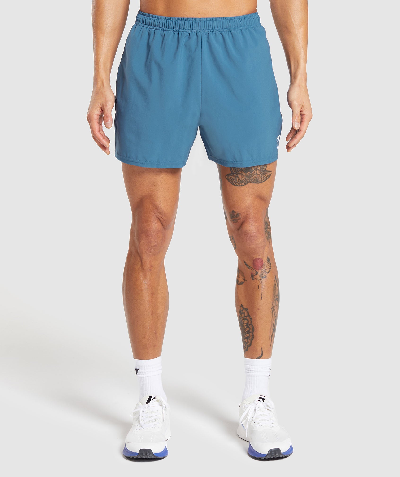 Gymshark Arrival 5 Shorts - Utility Blue