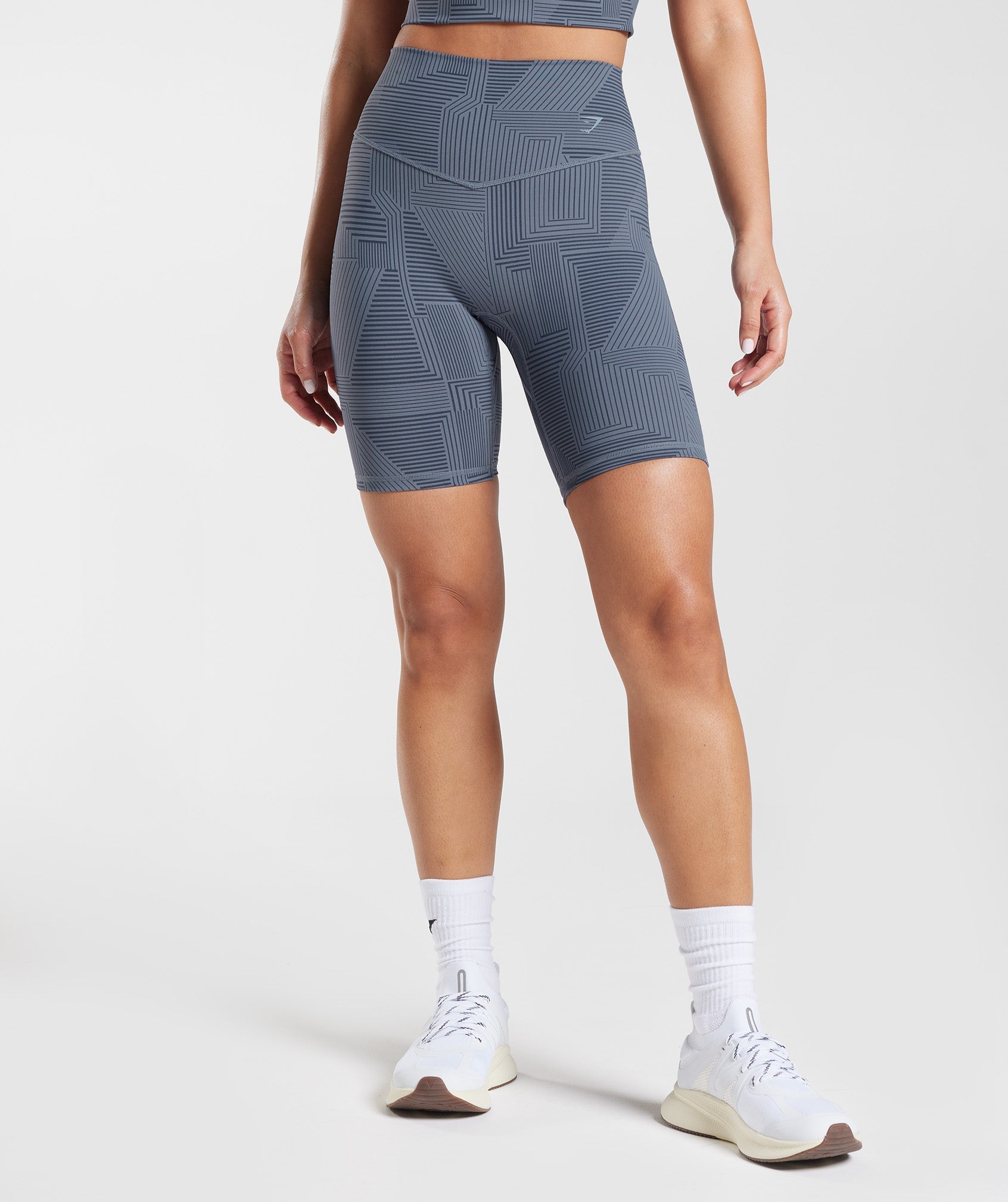 Gymshark Elevate Cycling Shorts - Evening Blue