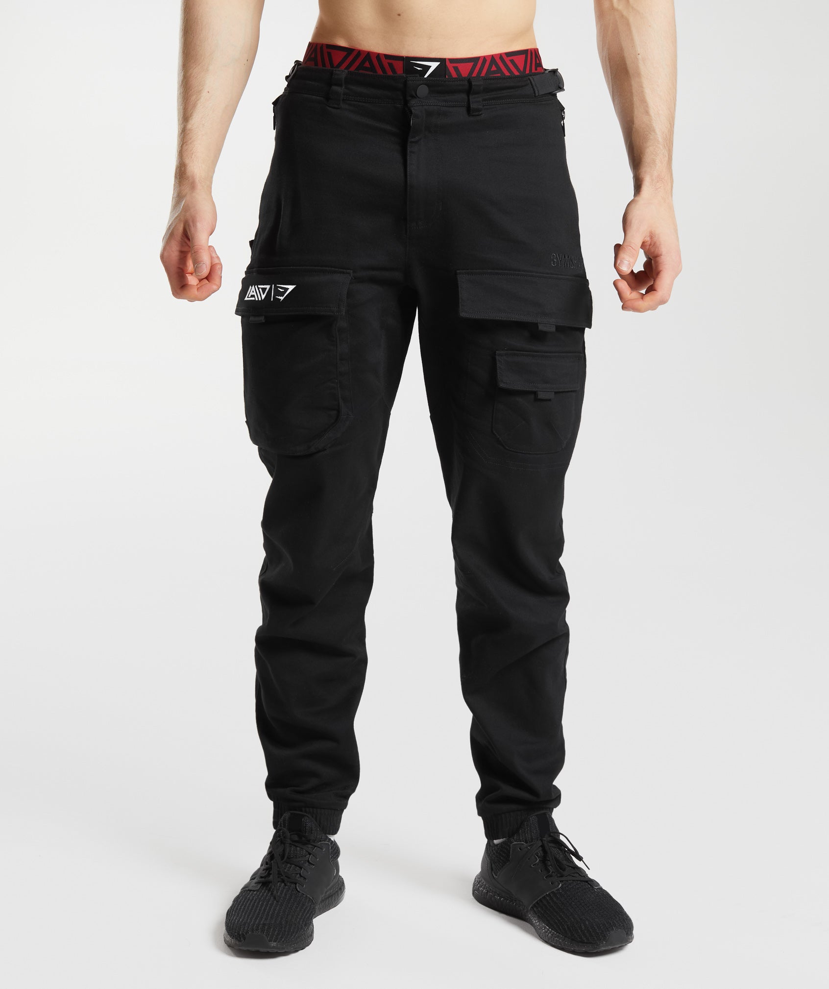 Gymshark GS x David Laid Cargo Pants - Black