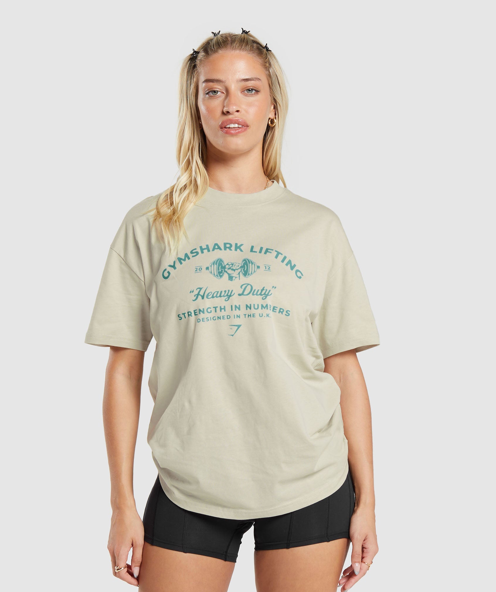 Gymshark Legacy T-Shirt - Pebble Grey