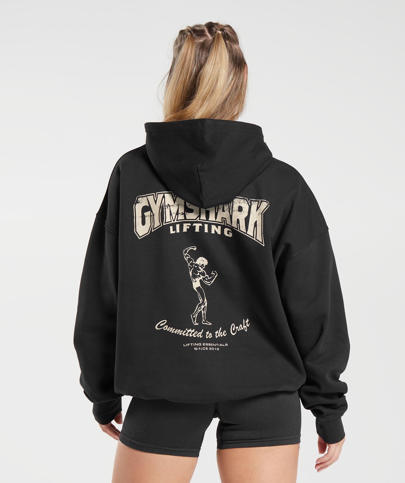 Gymshark Committed To The Craft Hoodie - Black