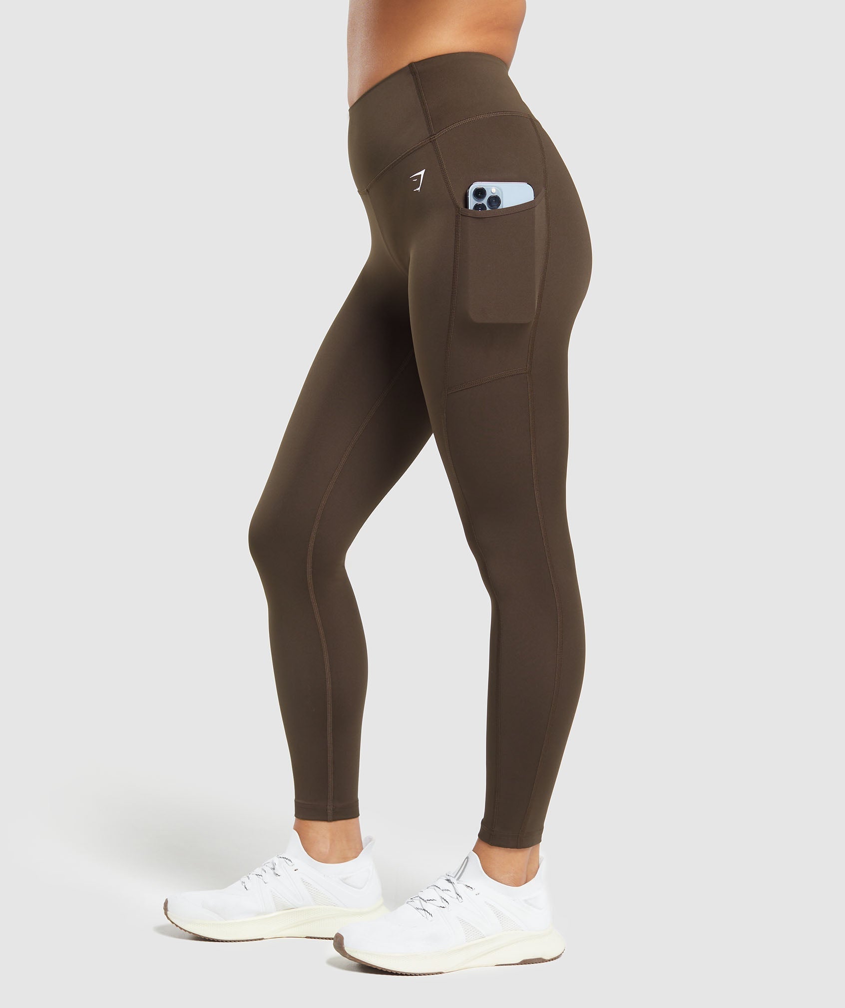 Gymshark Pocket Leggings - Archive Brown