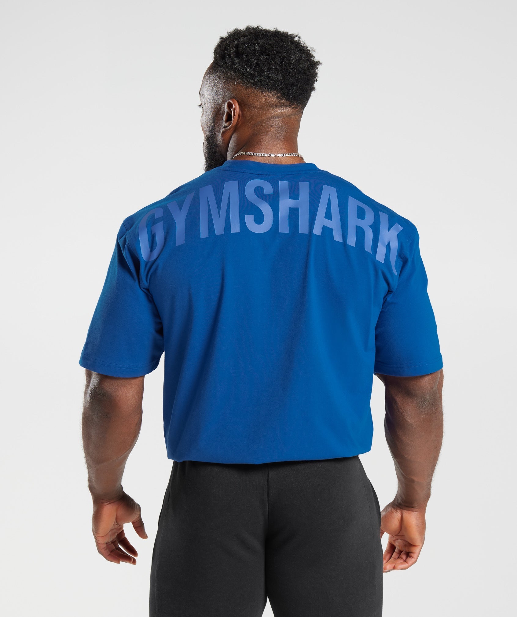 Gymshark Power T-Shirt - Vintage Blue