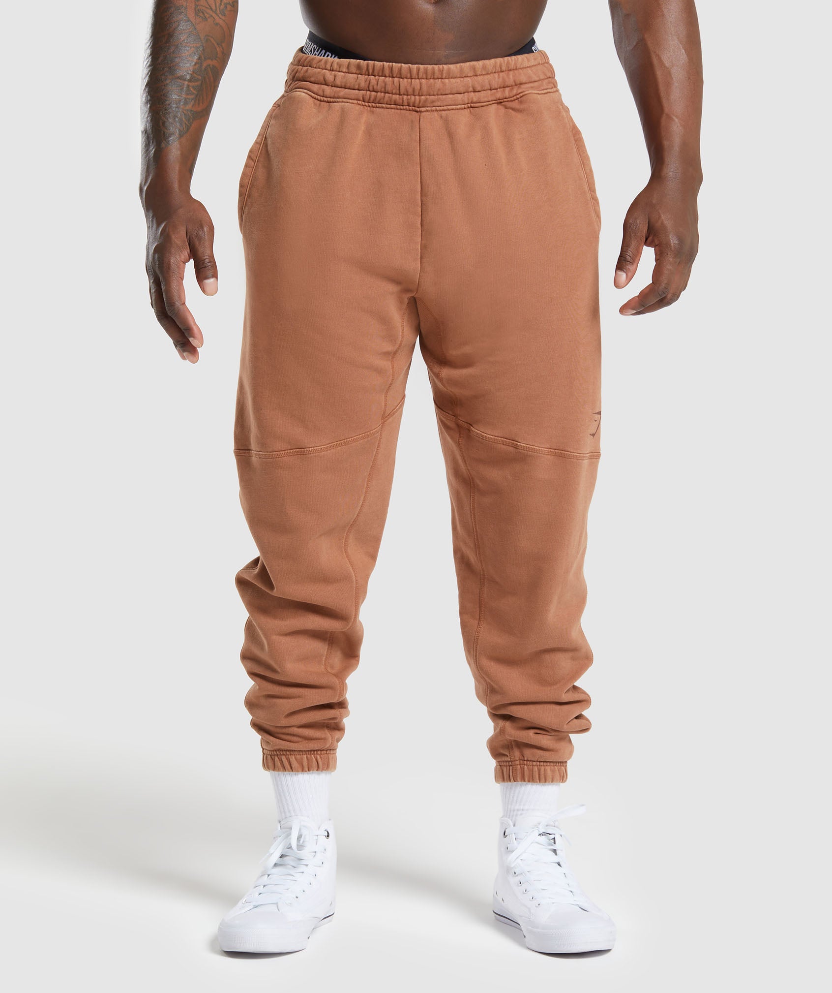 Gymshark Power Washed Joggers - Canyon Brown