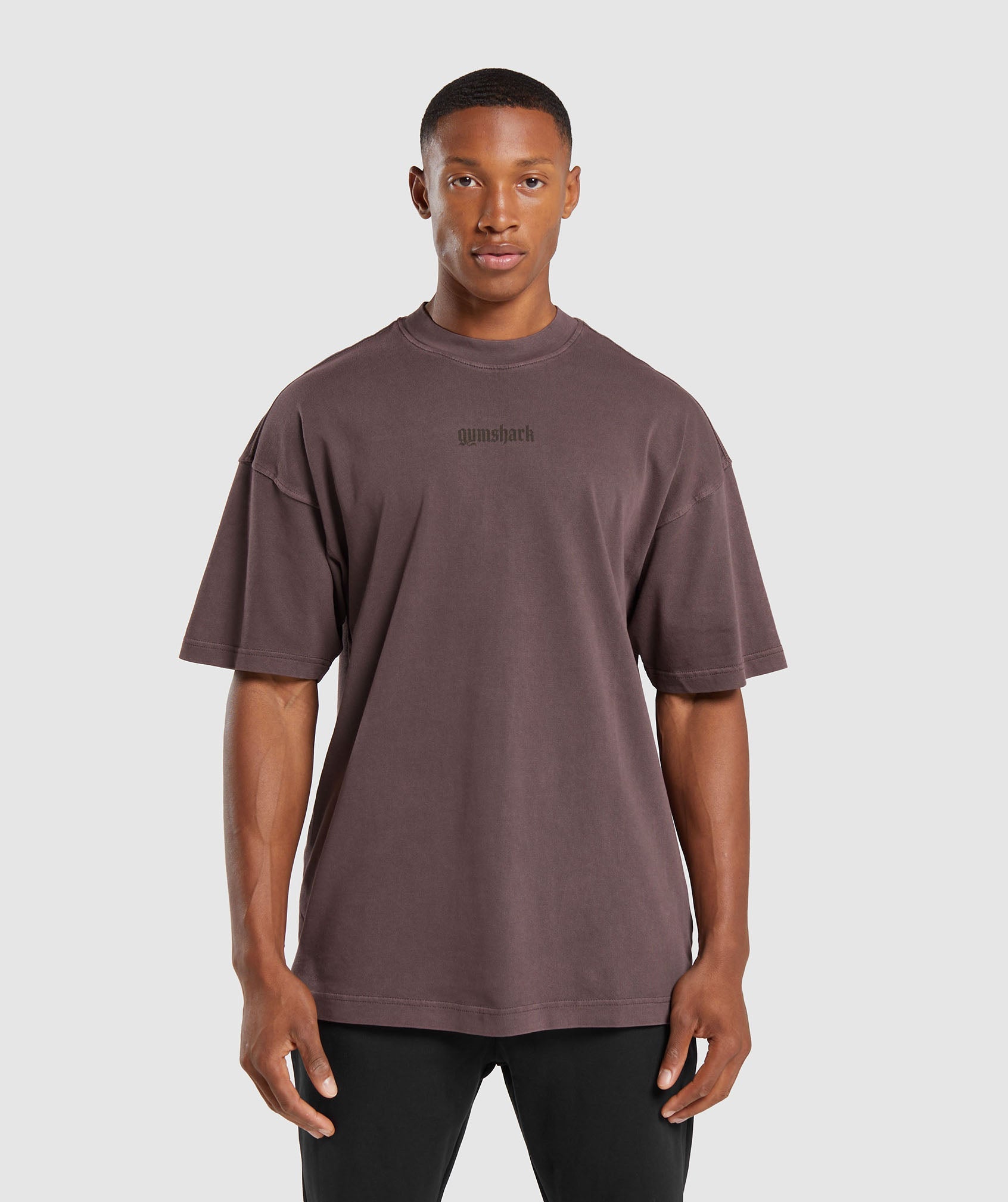 Gymshark Heavyweight T-Shirt - Cocoa Brown