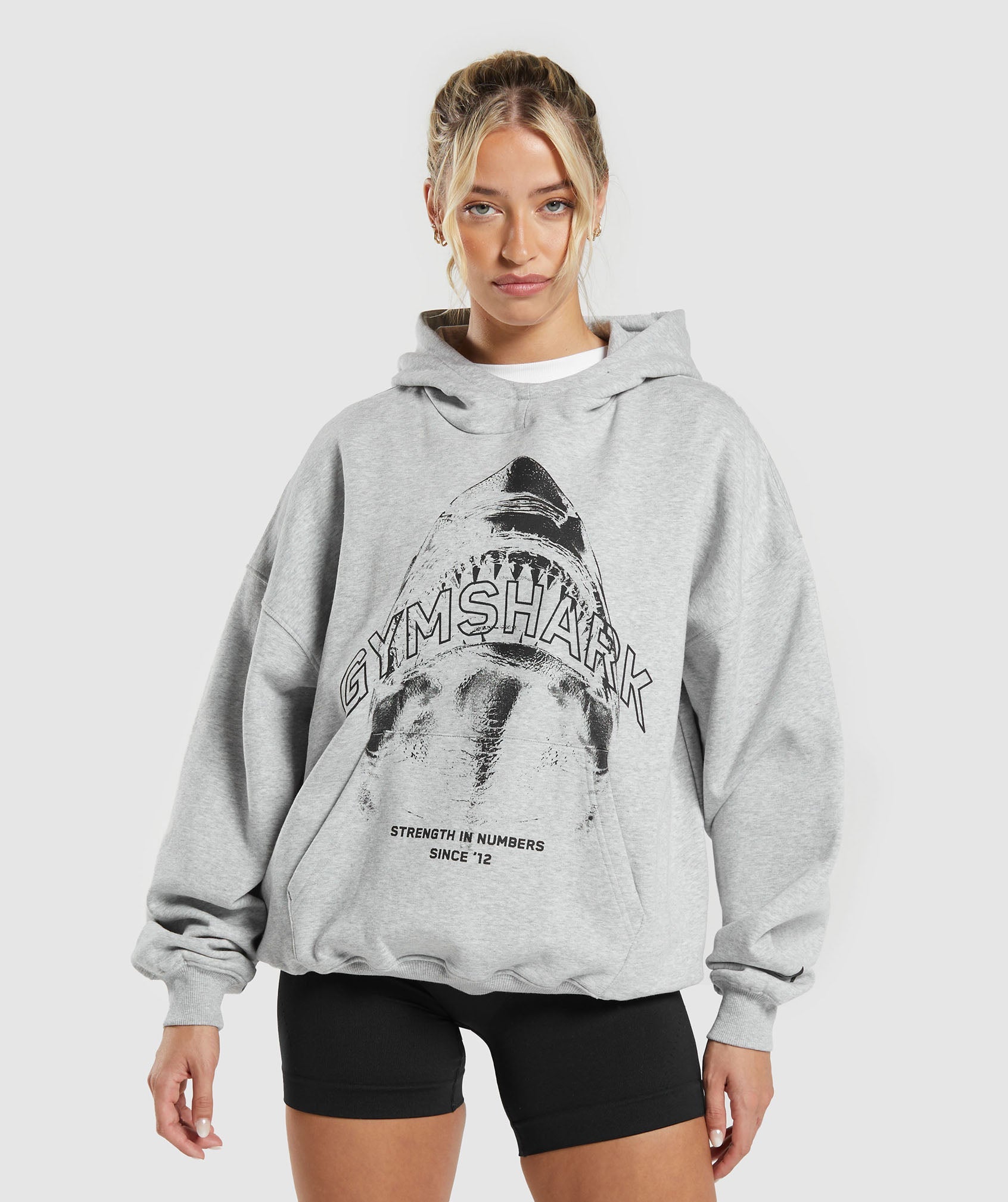 Shark Attack Oversized Hoodie