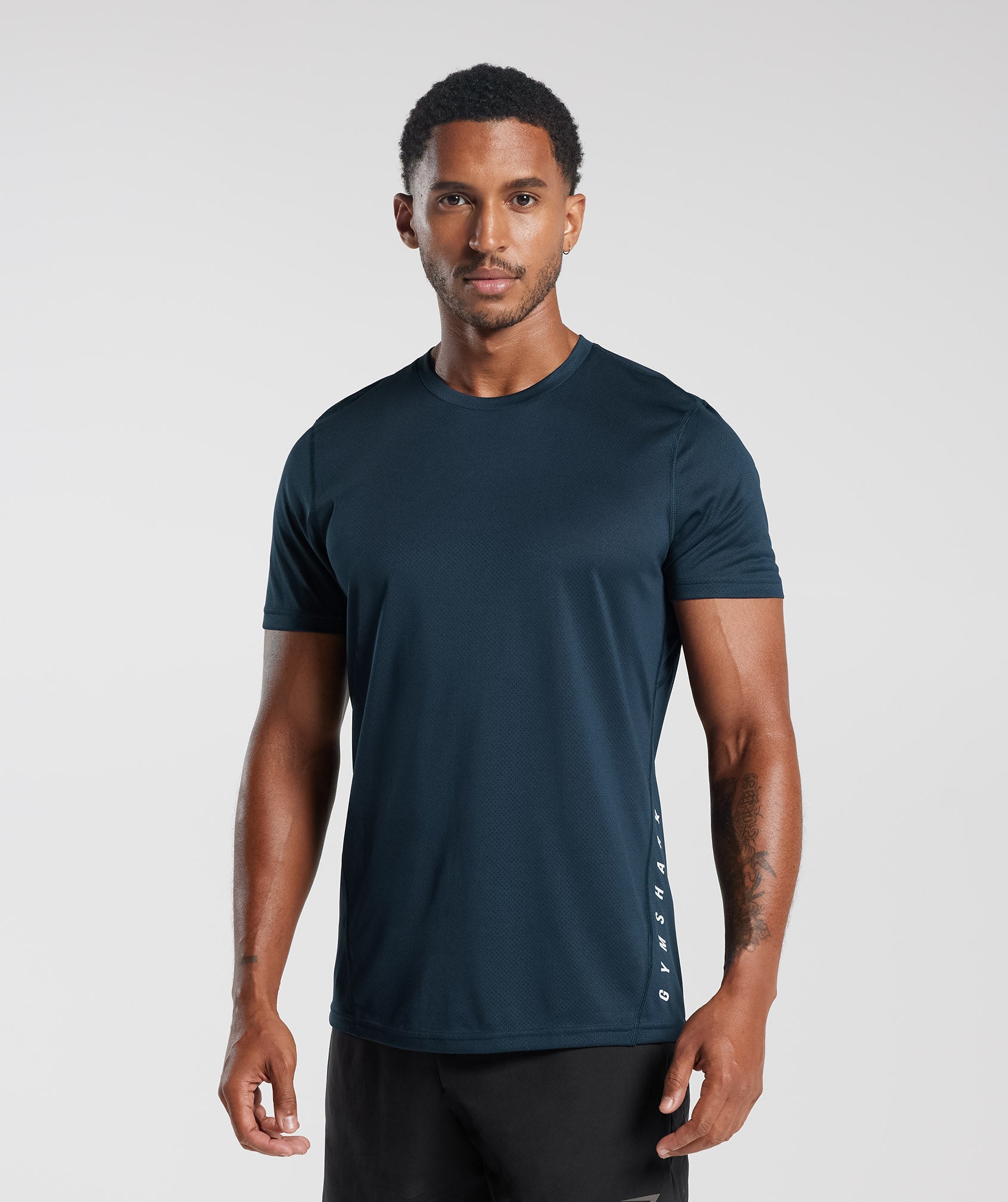 Gymshark Sport T-Shirt - Navy/Black Marl