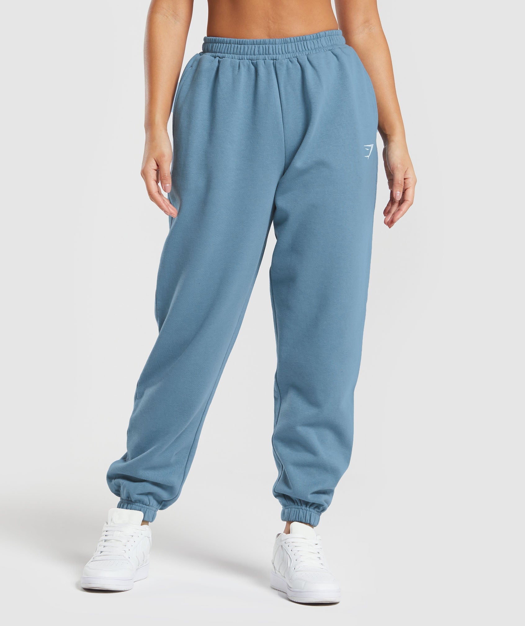 Gymshark Training Fleece Joggers - Faded Blue