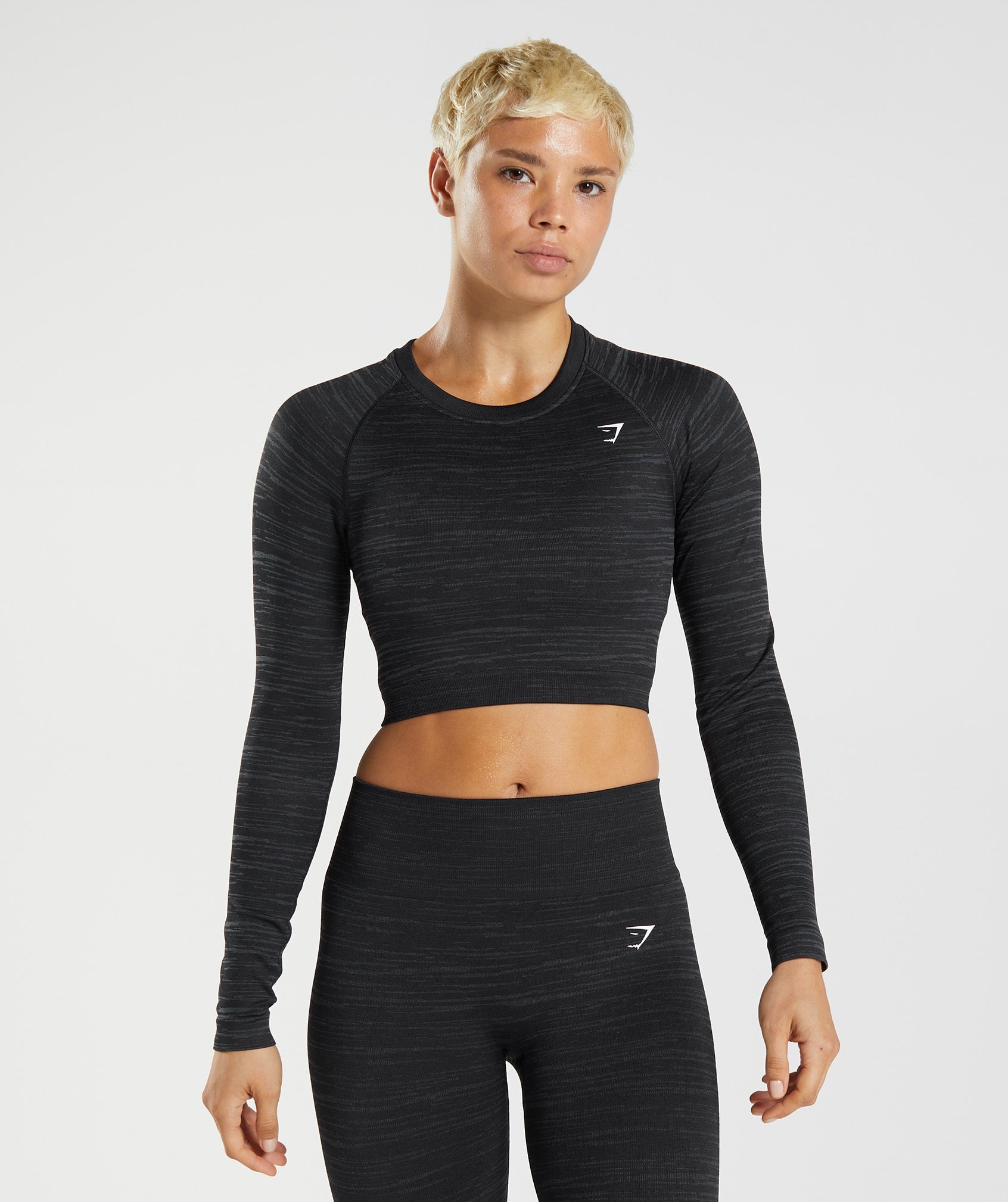 Gymshark React Long Sleeve Top - Black