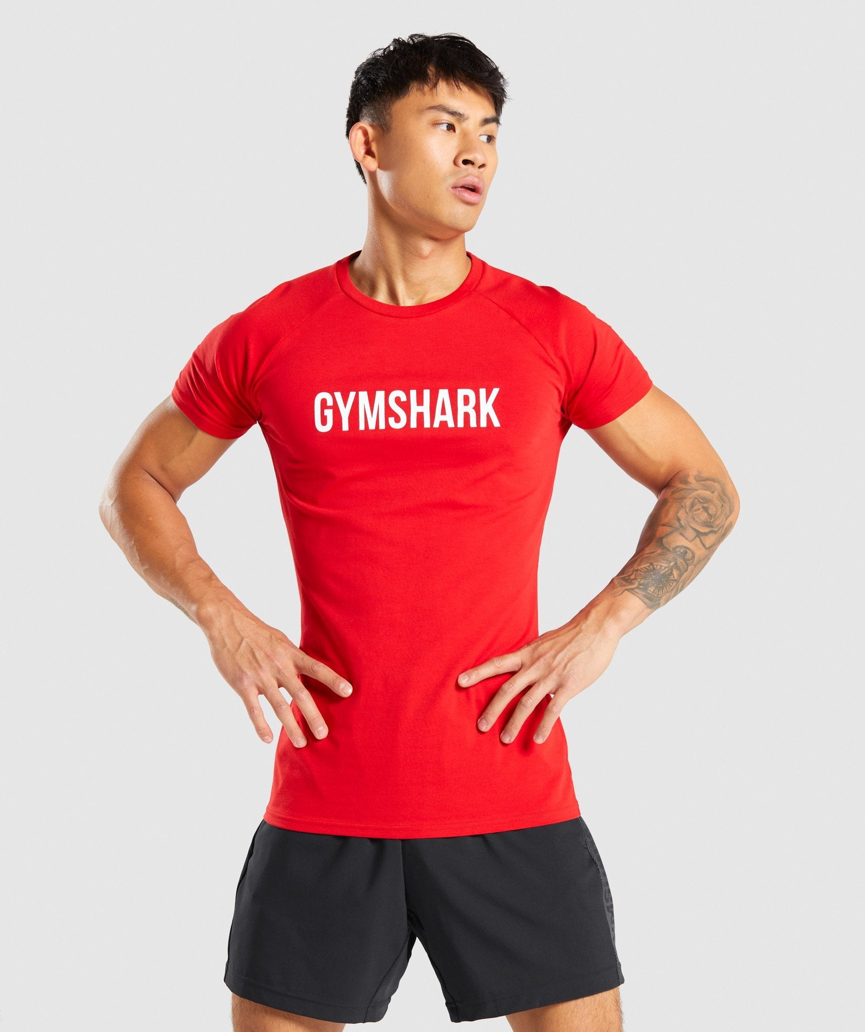 Gymshark Apollo T-Shirt - Red