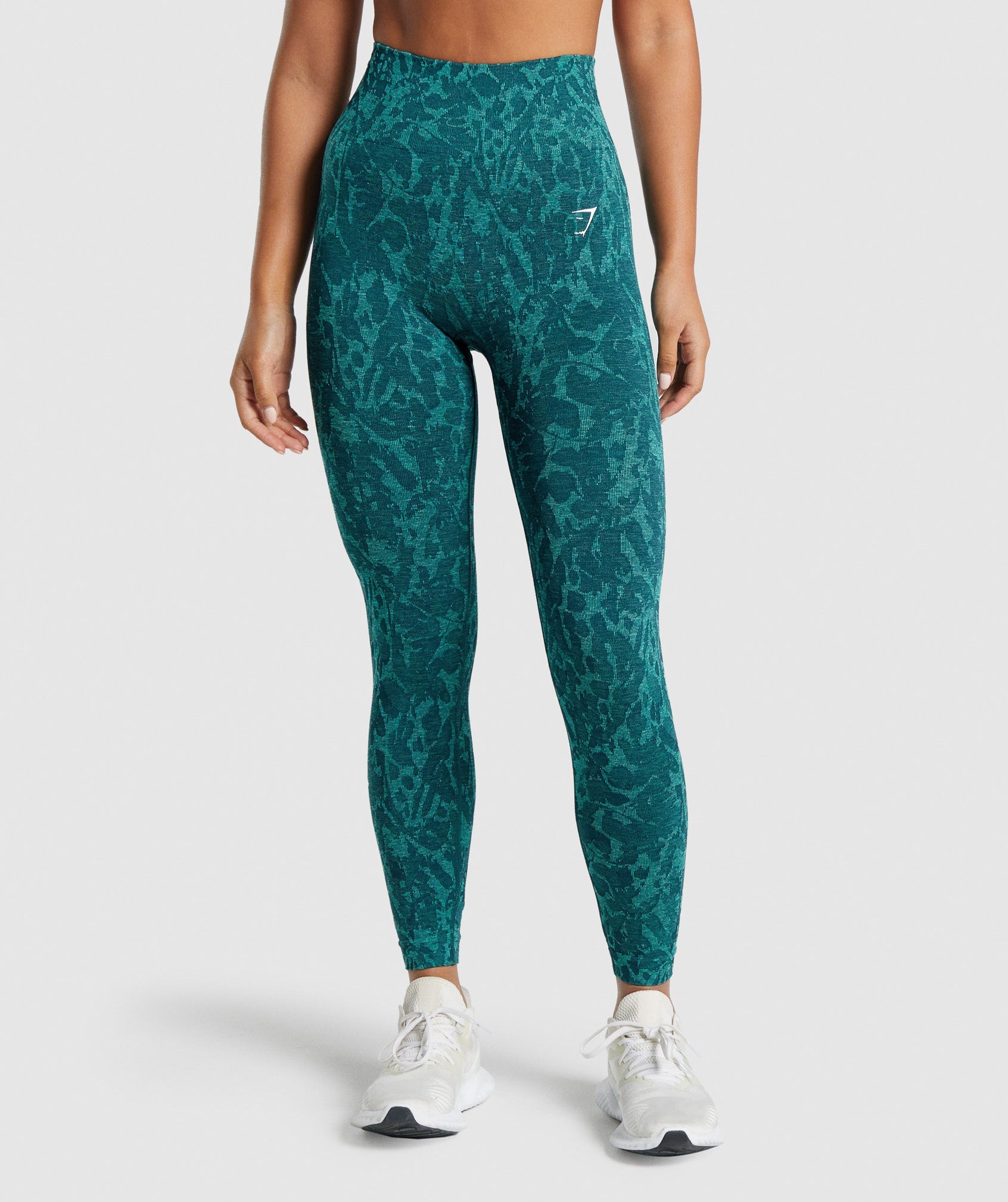 Lior Seamless Scrunch Leggings - Teal – Amelia Activewear