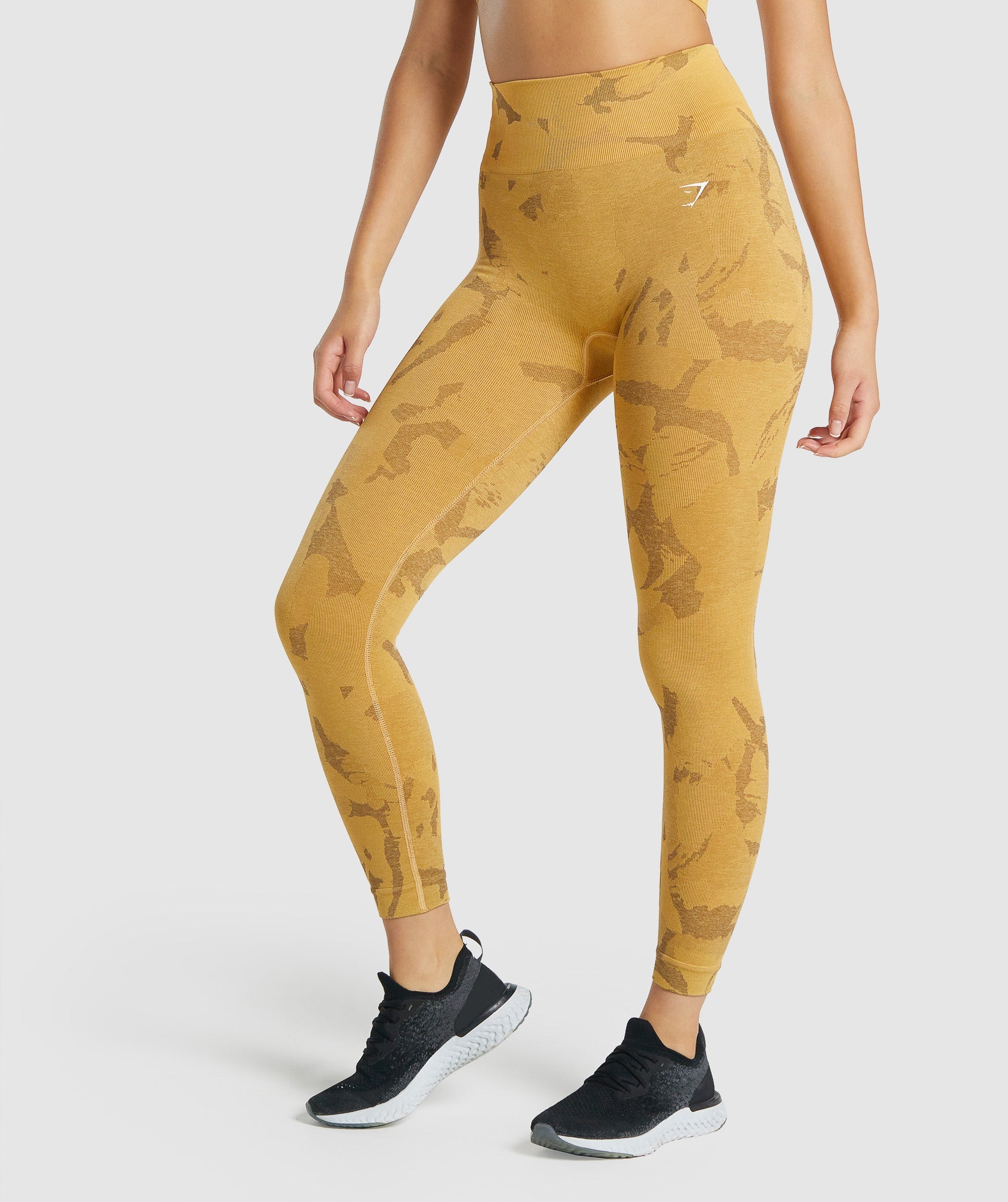 Pink Camouflage Capri Leggings (XL Only) – Golden Star Yoga