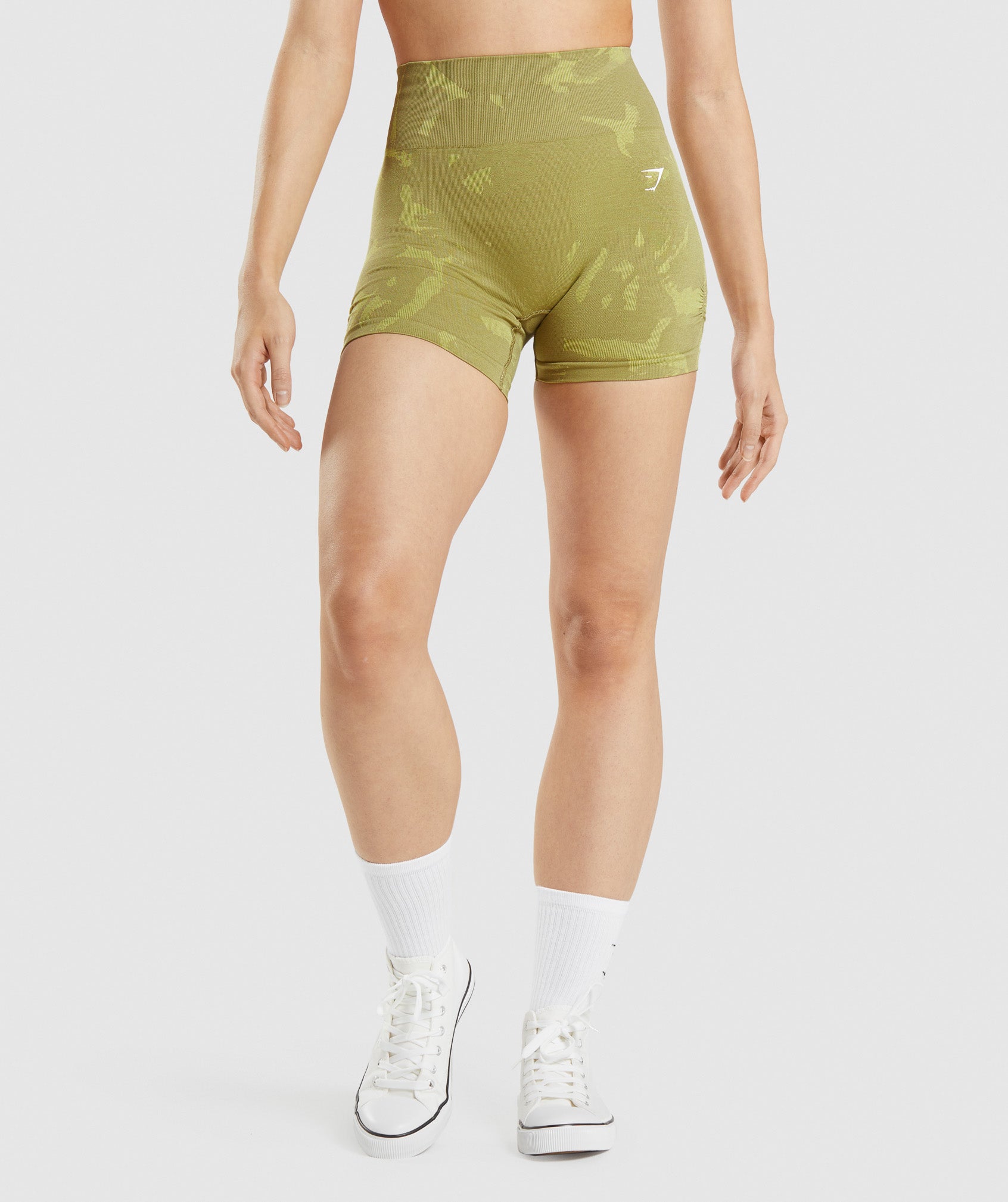 NEW Gymshark Adapt Ombré / Adapt Animal / Mercury Seamless Shorts Set of 3  - Athletic apparel