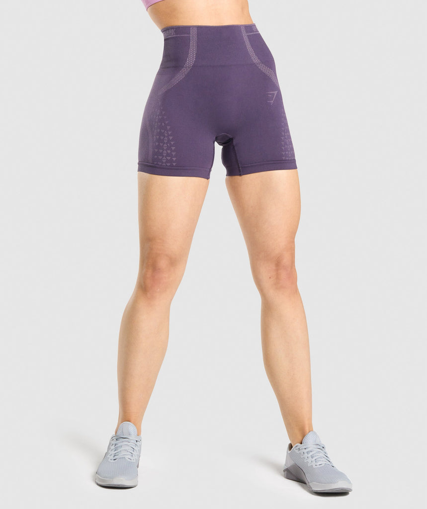 Gymshark Apex Seamless Shorts - Purple/Light Purple