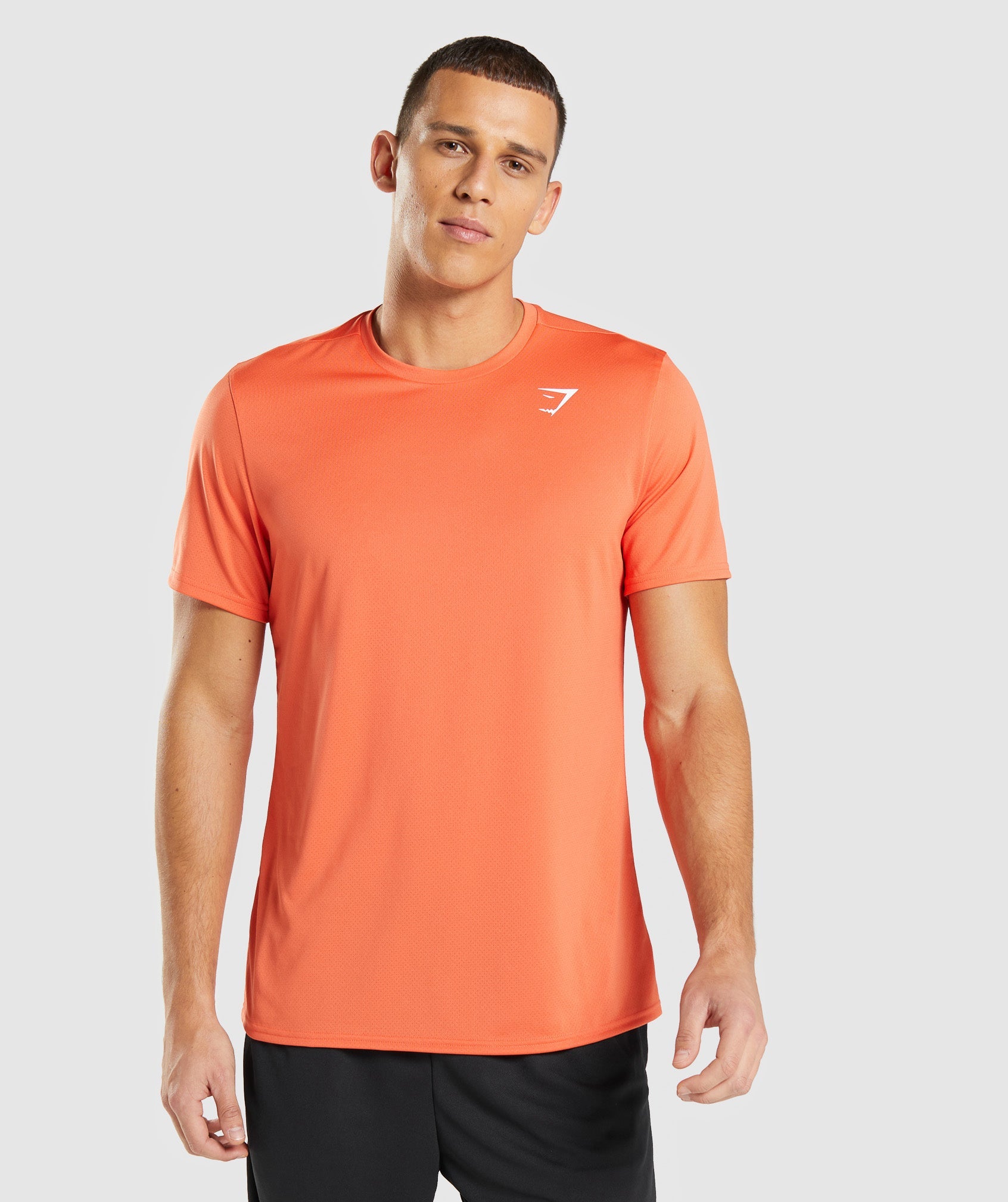 Gymshark Block Oversized T-Shirt - Rust Orange