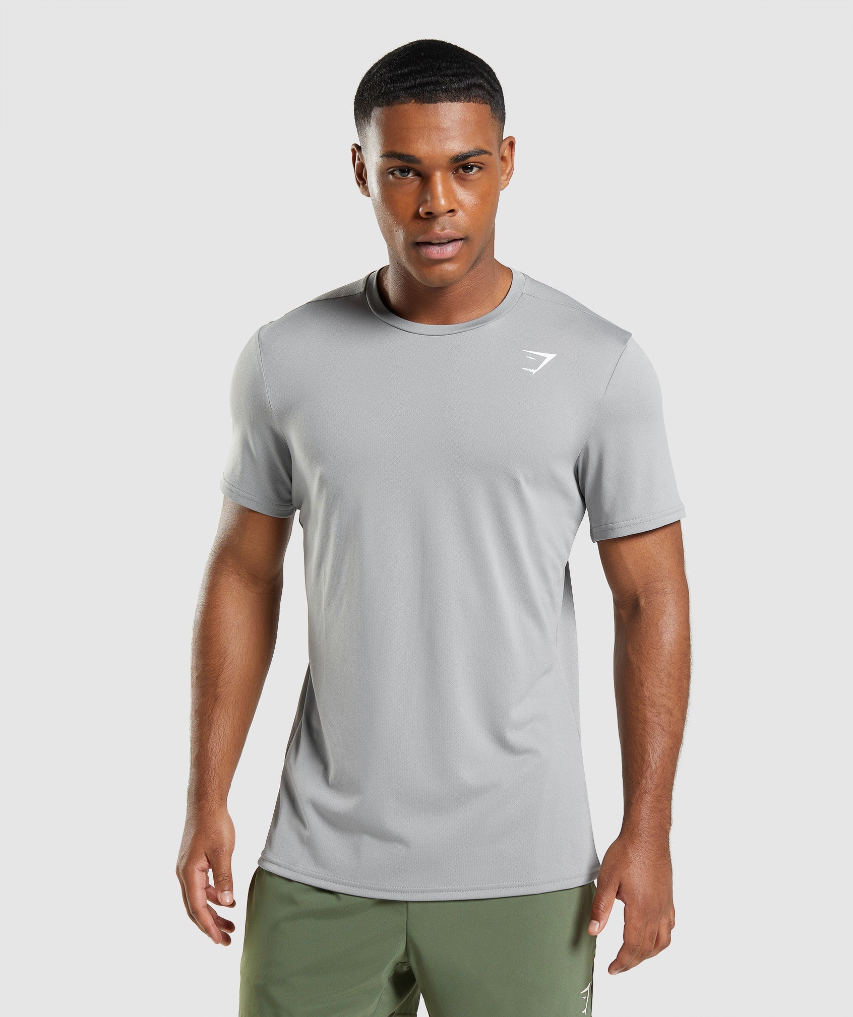 Gymshark Arrival T Shirt Smokey Grey Gymshark