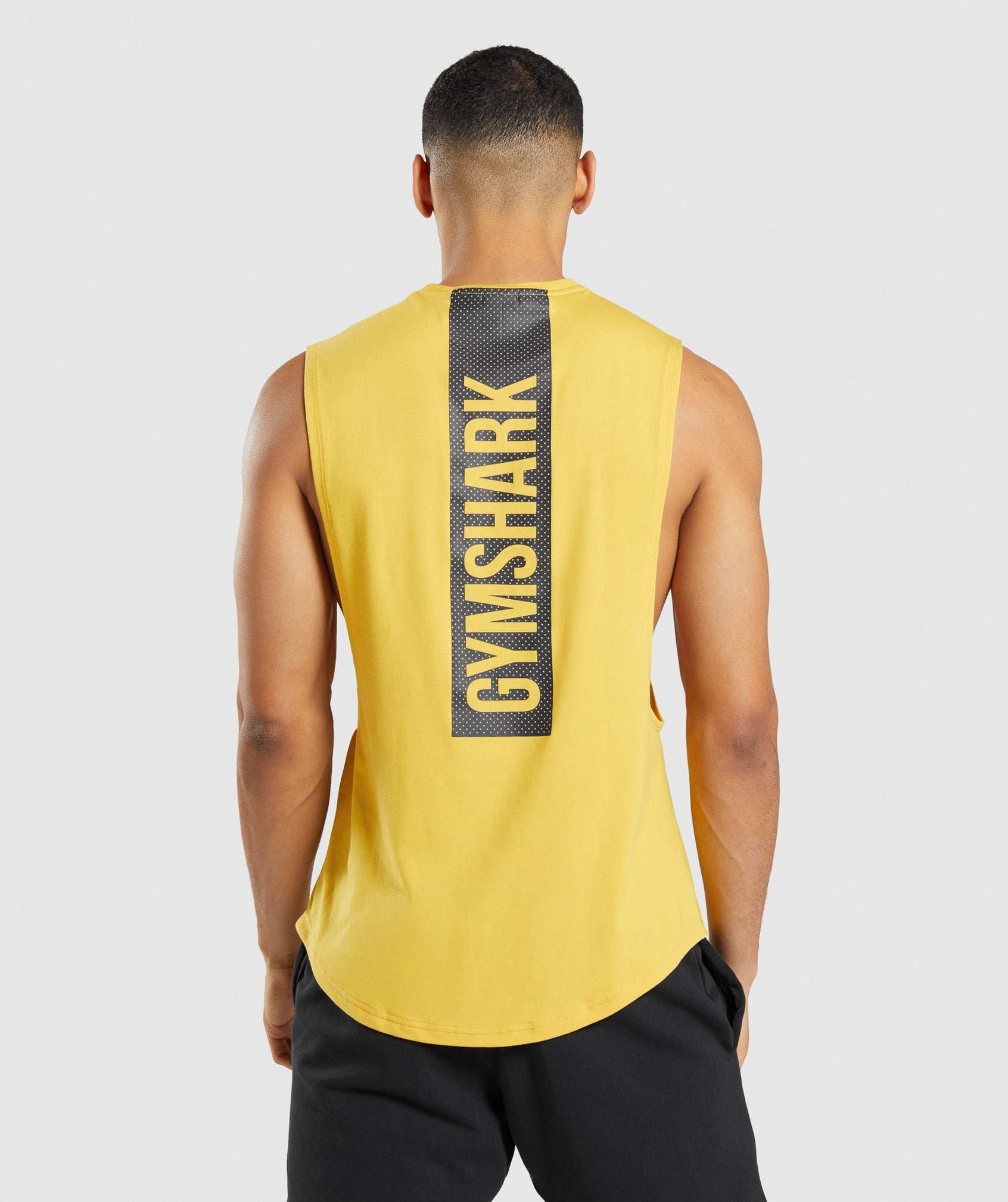 Gymshark Bold Drop Arm Tank - Black