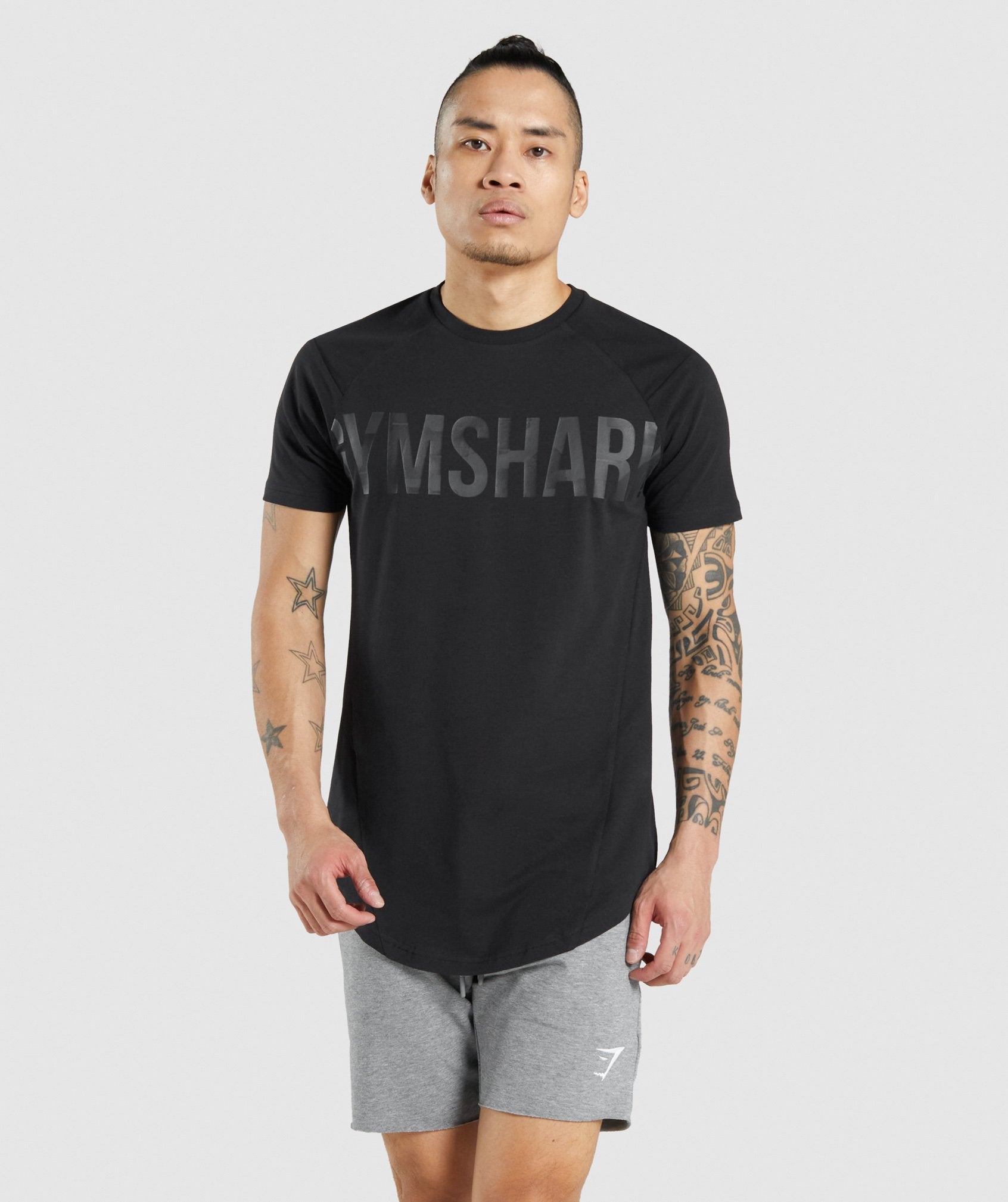 Gymshark Bold T-Shirt - Black/Black