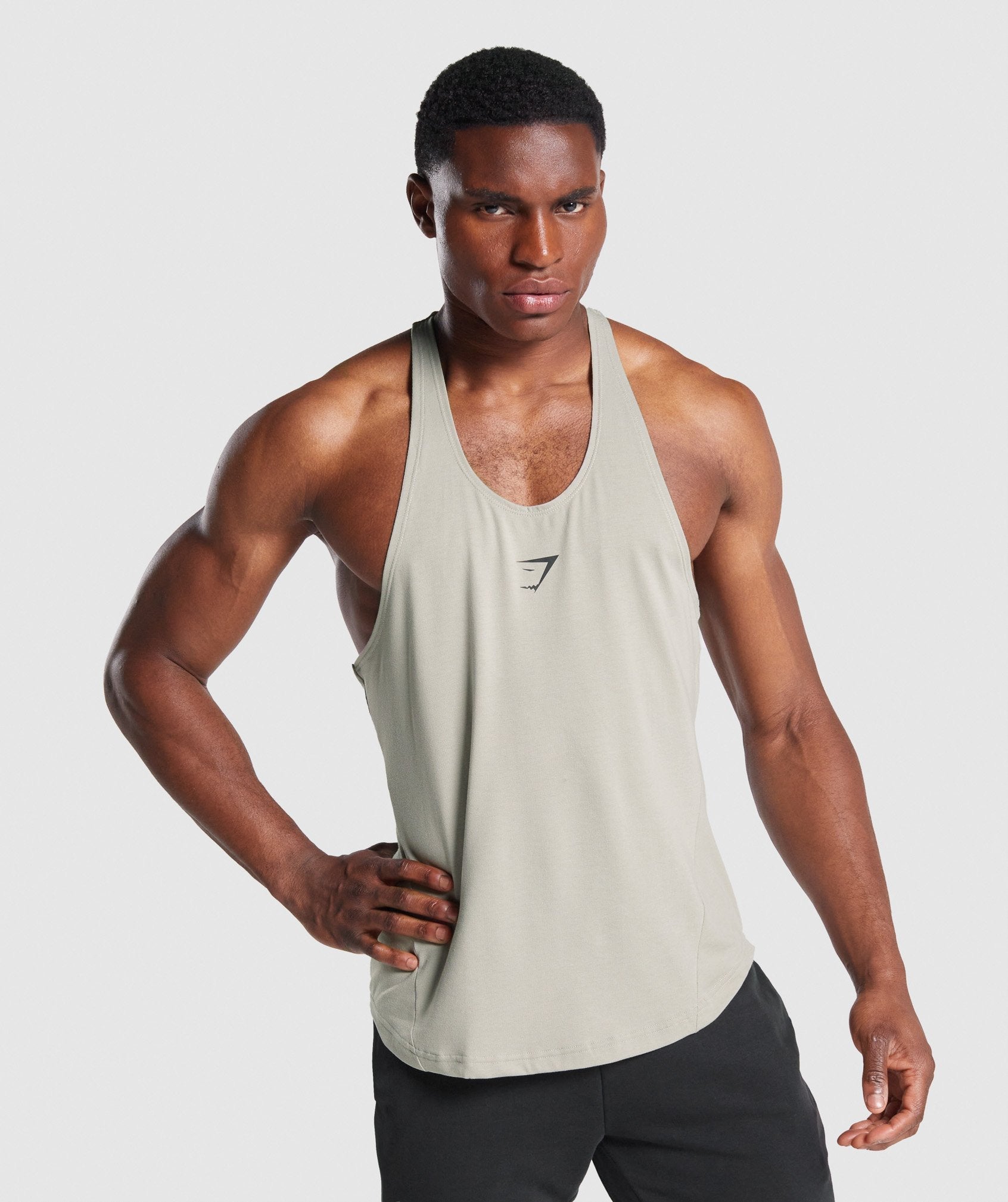 Gymshark Bold Stringer - Onyx Grey