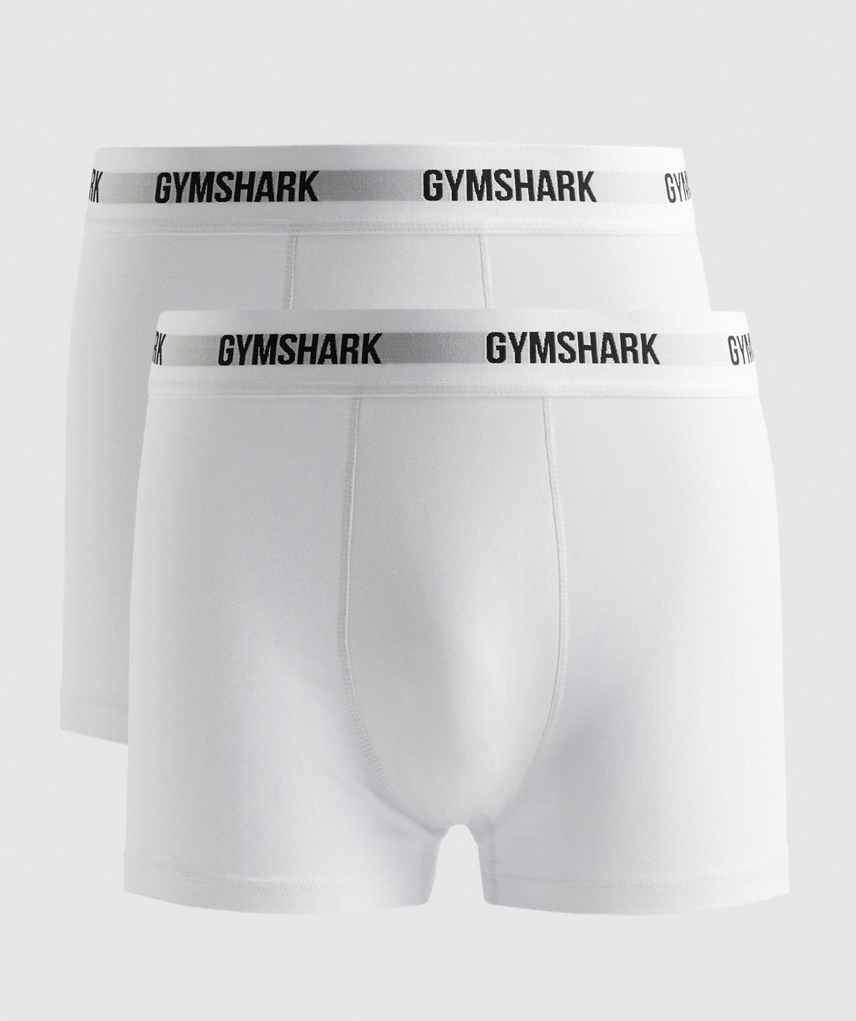 Gymshark Boxers 2pk - White | Gymshark