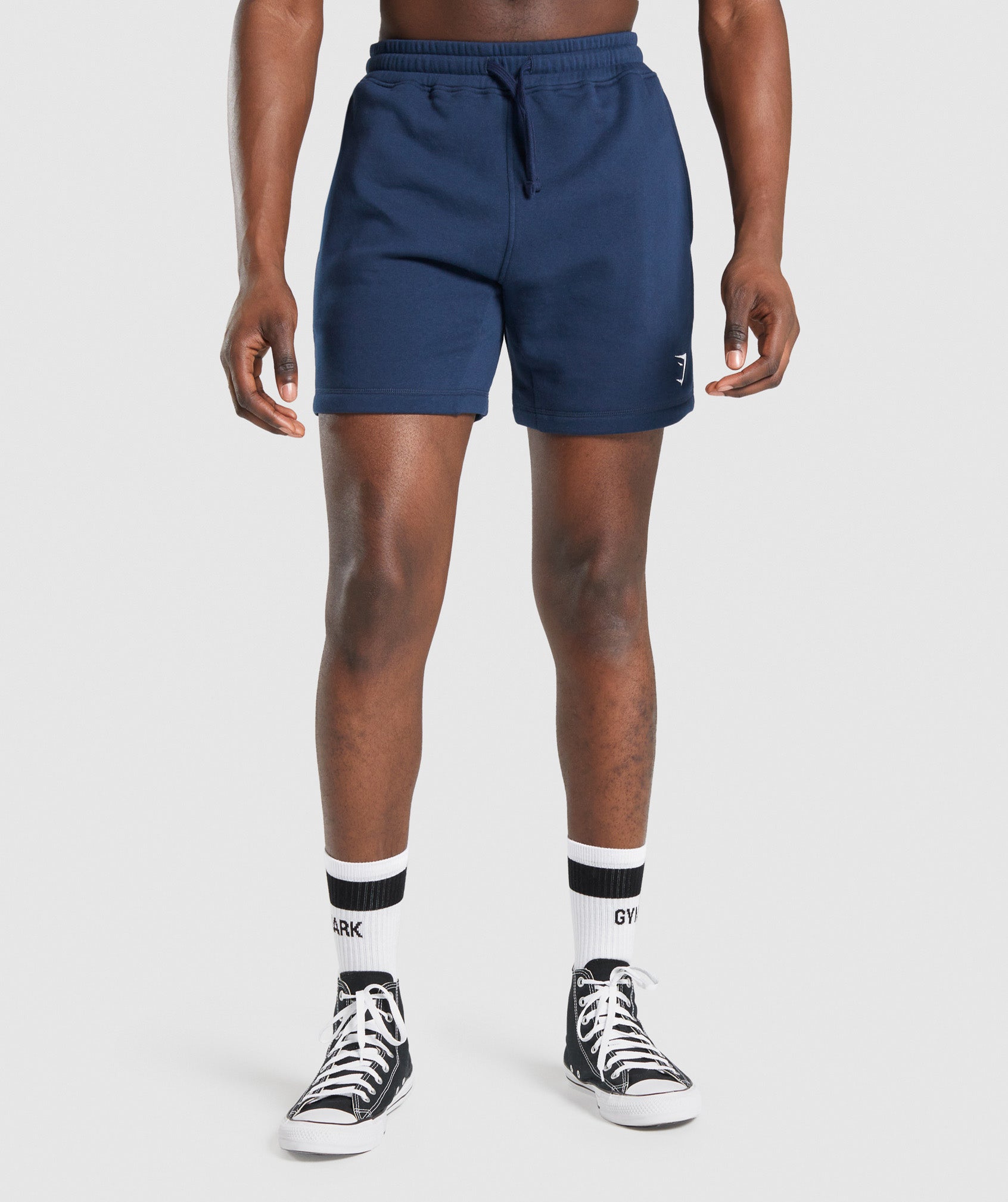 Gymshark Crest Shorts - Navy