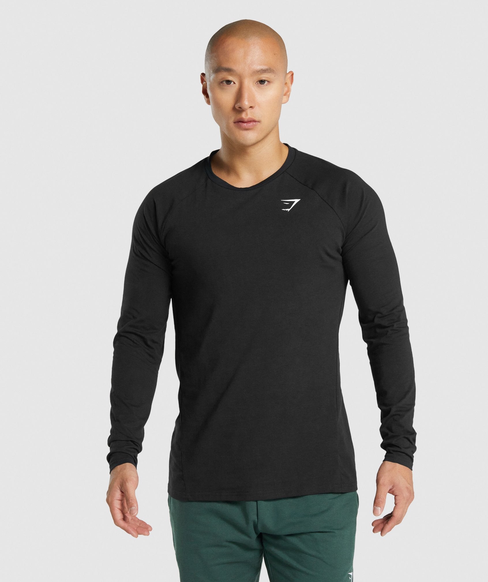 Gymshark Critical 2.0 Long Sleeve T-Shirt - Black