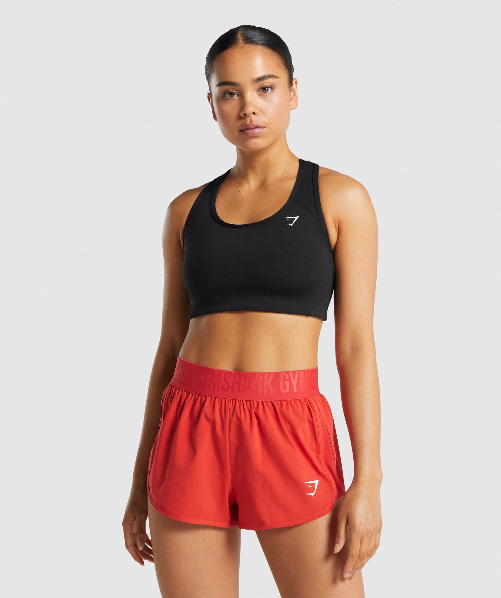 Gymshark Essential Racer Back Sports Bra - Apricot Orange