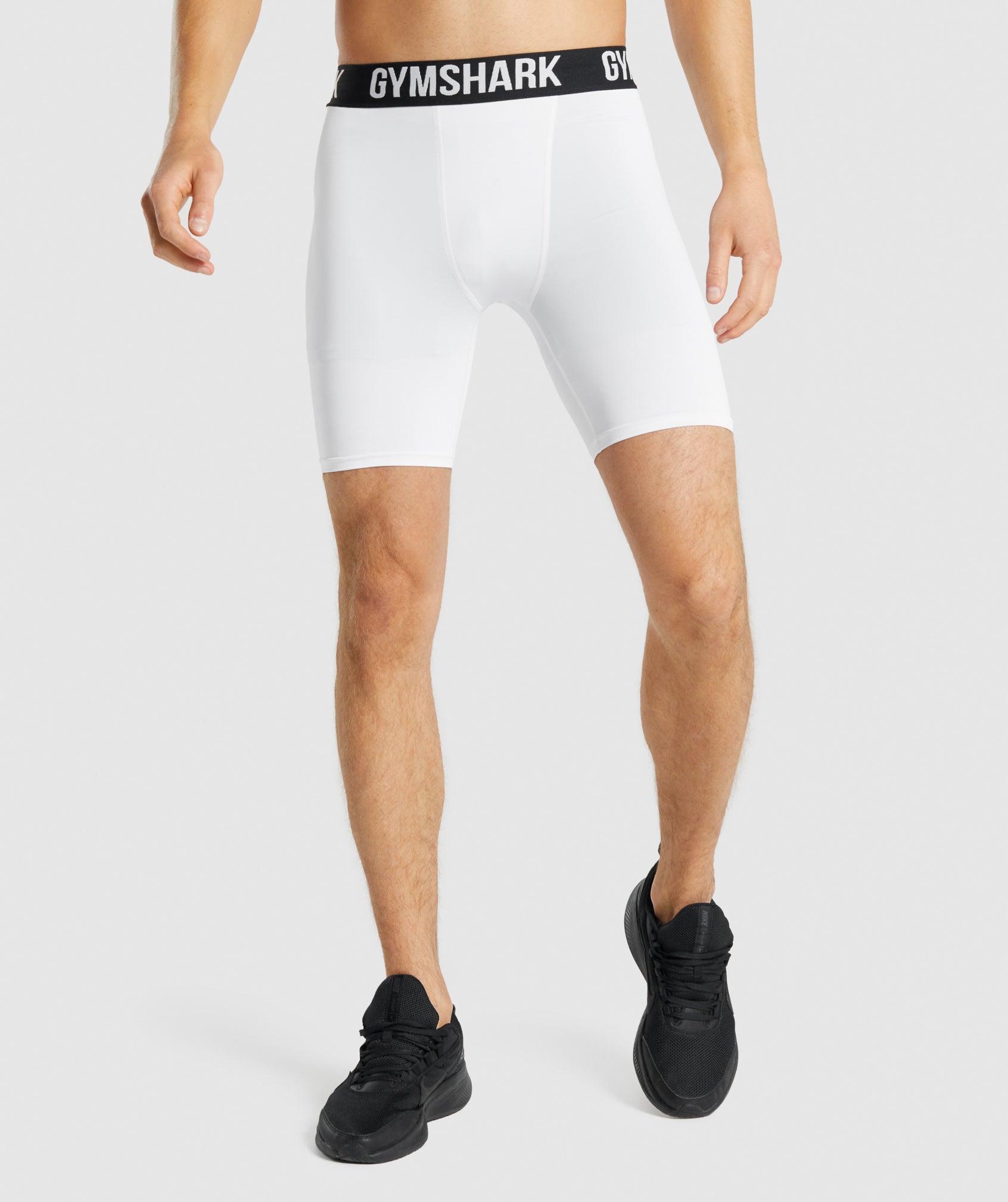 NEW Nike Pro Combat White Compression Shorts Youth Small