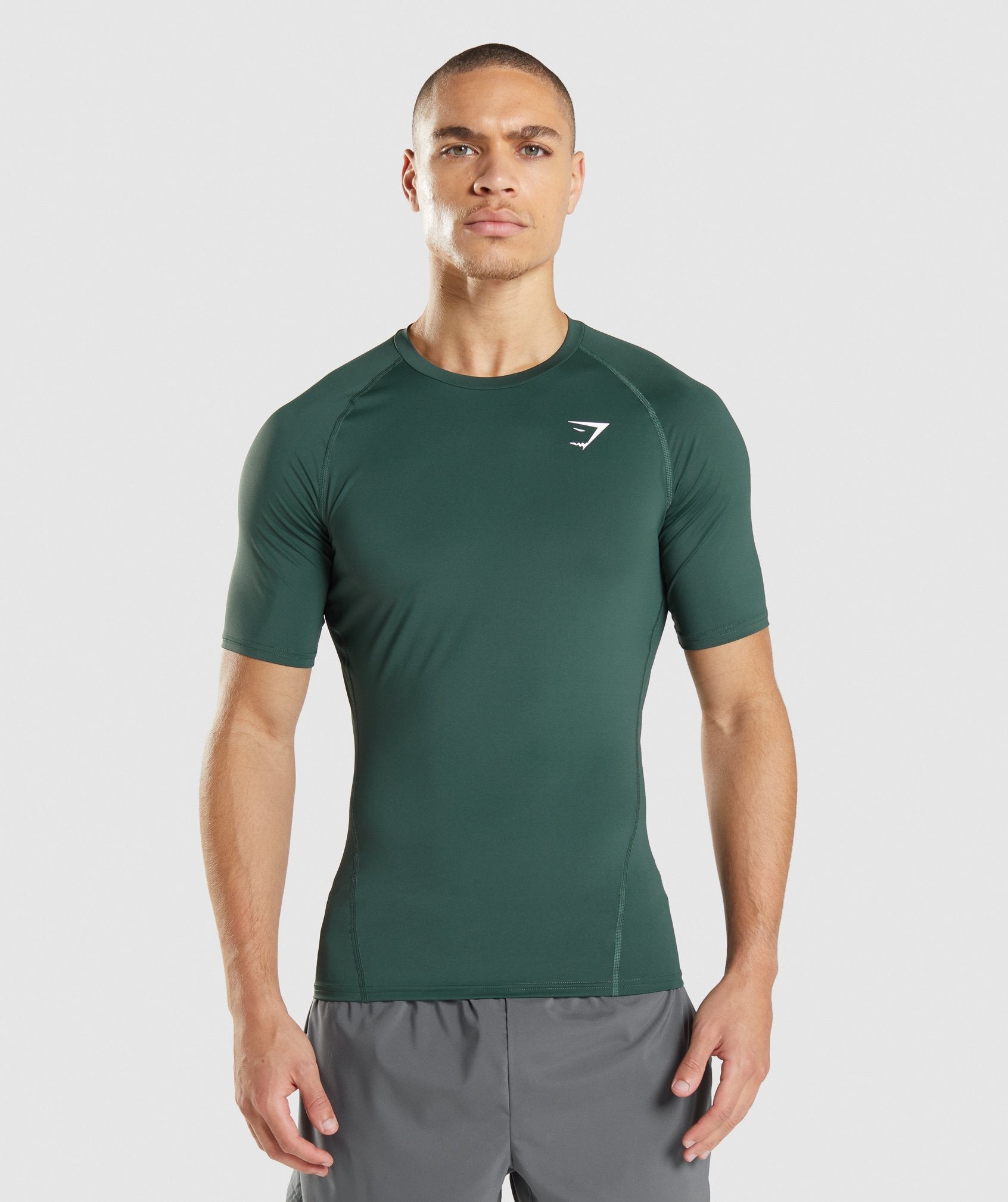 Gymshark Element Baselayer T-Shirt - Dark Green