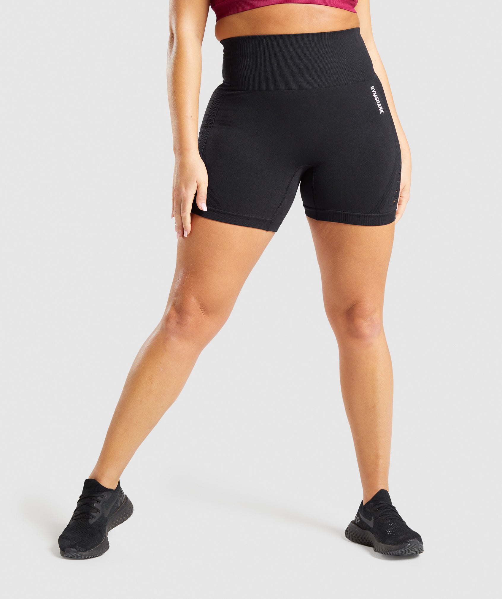Gymshark Energy+ Seamless Shorts - Black