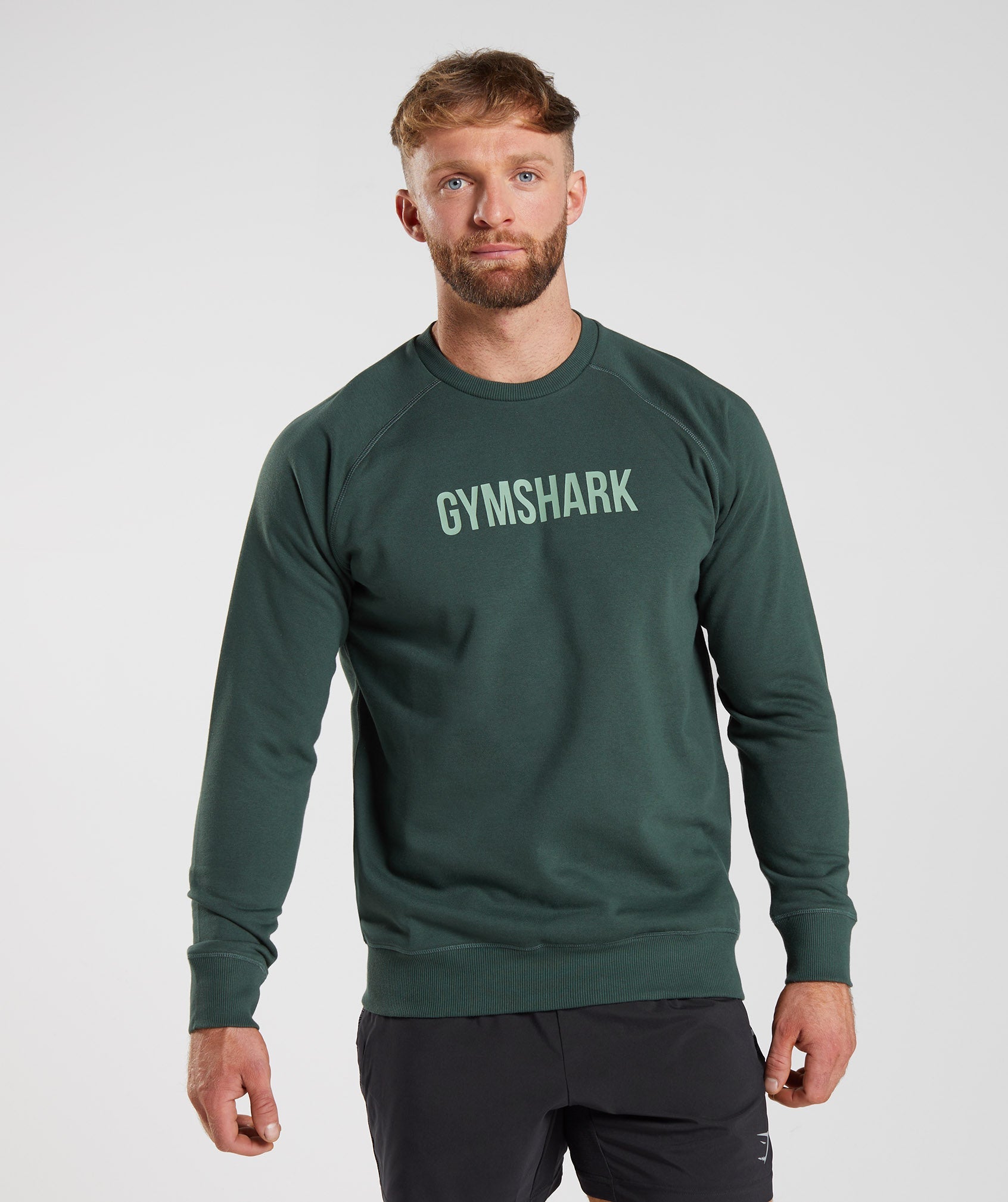 Gymshark Apollo Crew - Obsidian Green