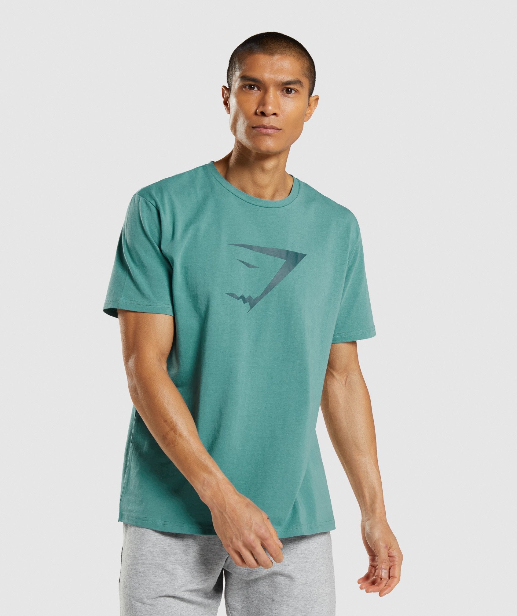 Gymshark Sharkhead Infill T-Shirt - Green