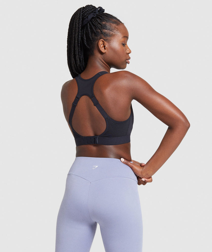 open back sports bra