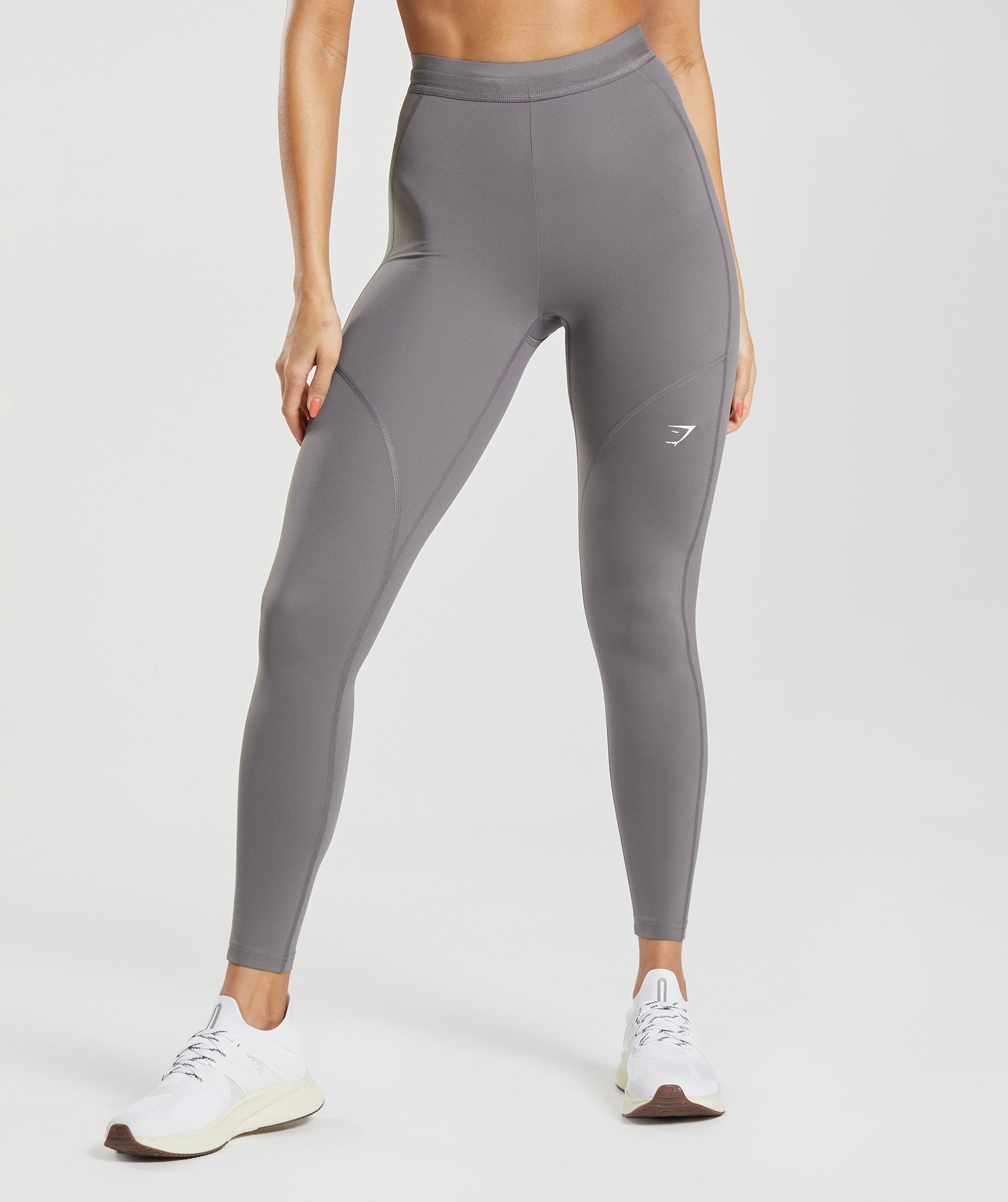 Gymshark leggings grey ladies womens stretch workout sports everyday basic  small