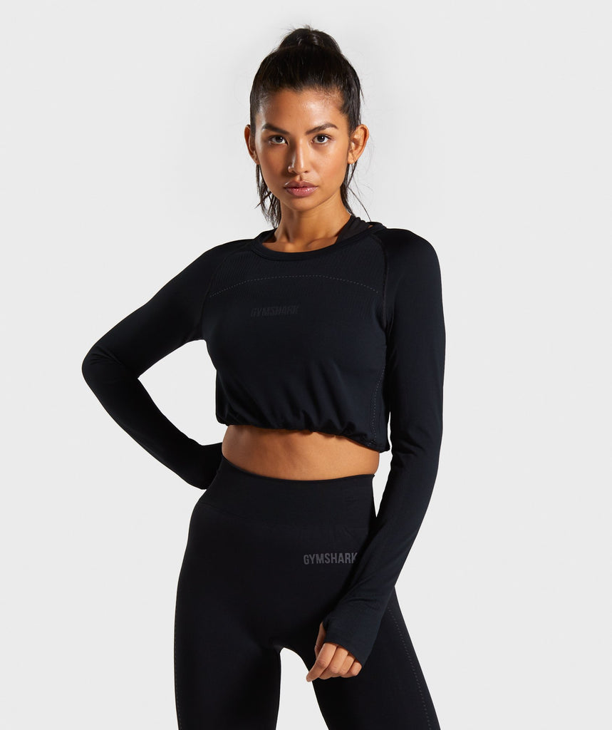 gymshark cut out long sleeve