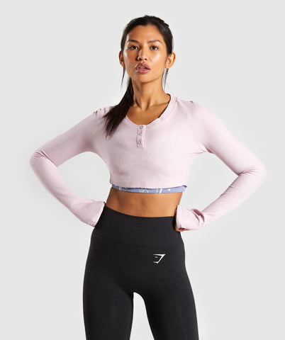 gymshark cut out long sleeve