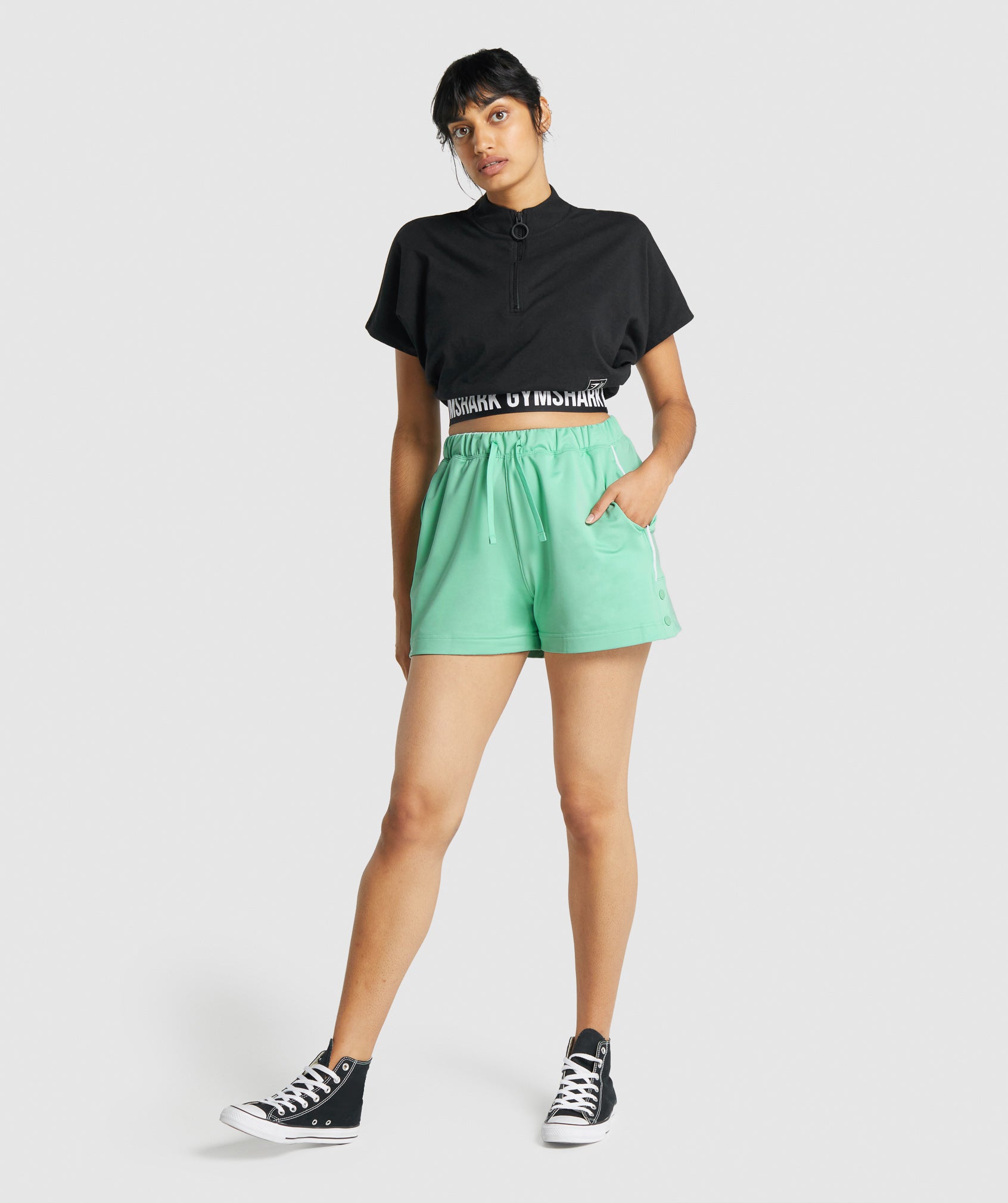 Gymshark Recess Shorts - Light Green