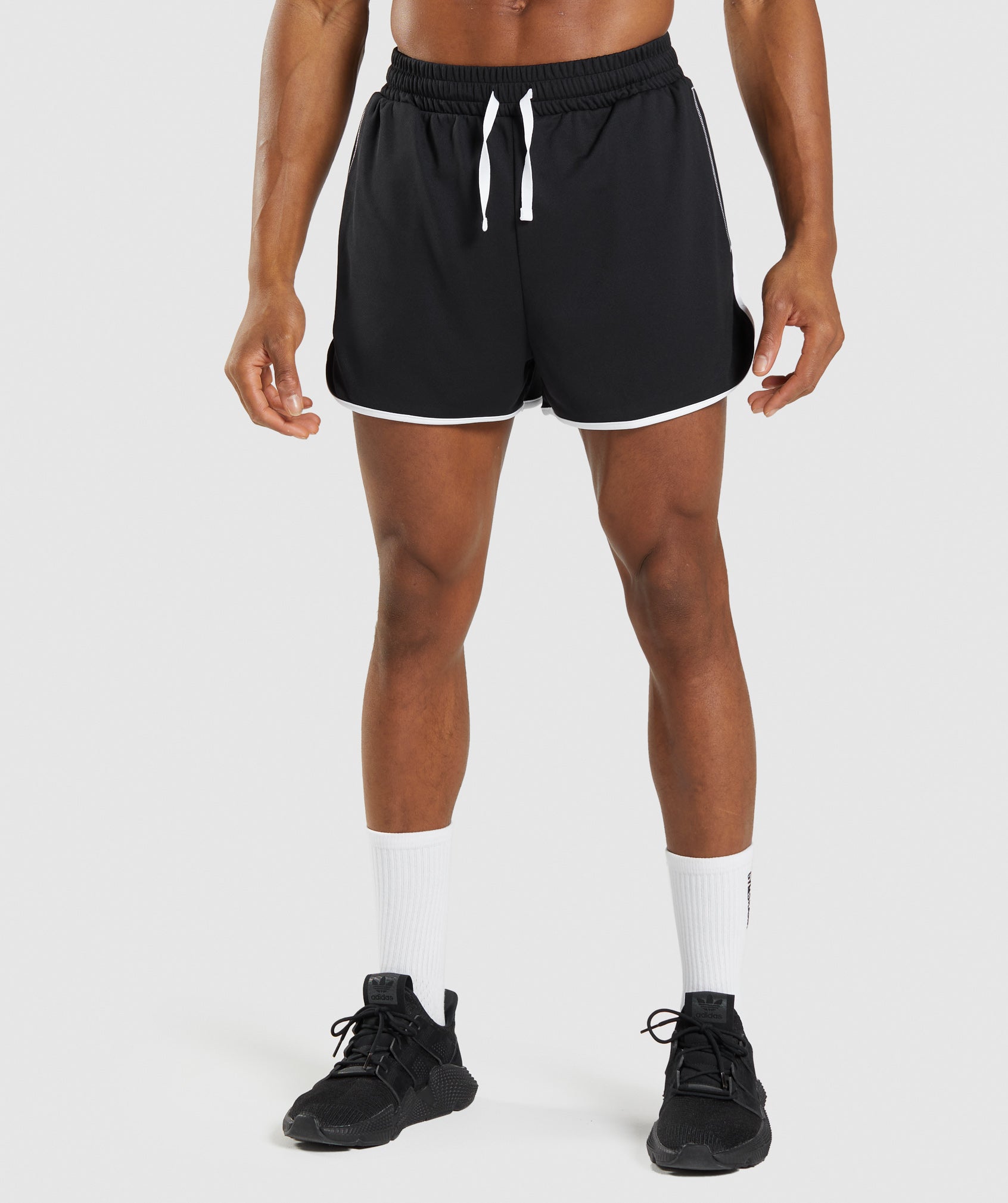 Gymshark Recess 3 Shorts - Black/White
