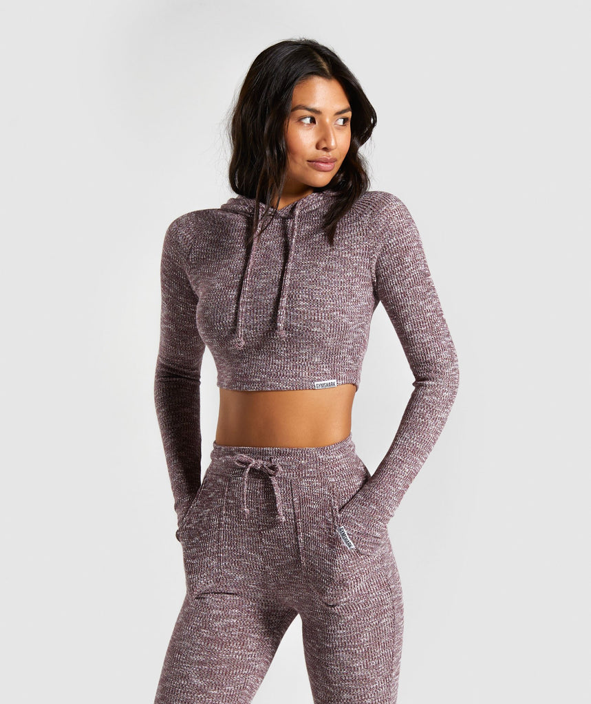 slounge cropped hoodie gymshark