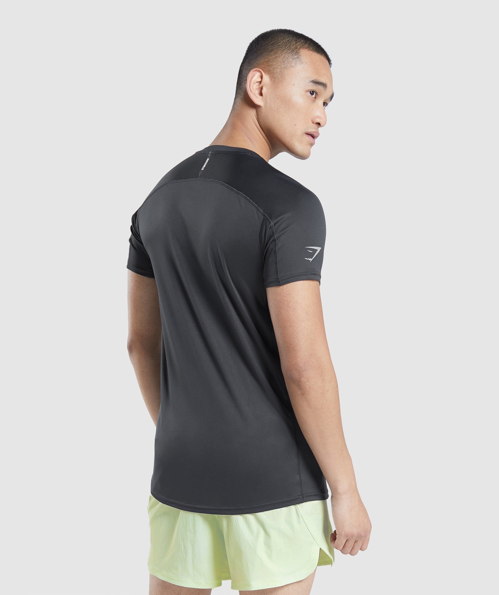 Athleisure Gymwear - GYMSHARK ARRIVAL GRAPHIC T-SHIRT Size Available: (5)  Medium Color: Black Price: ₱1,300